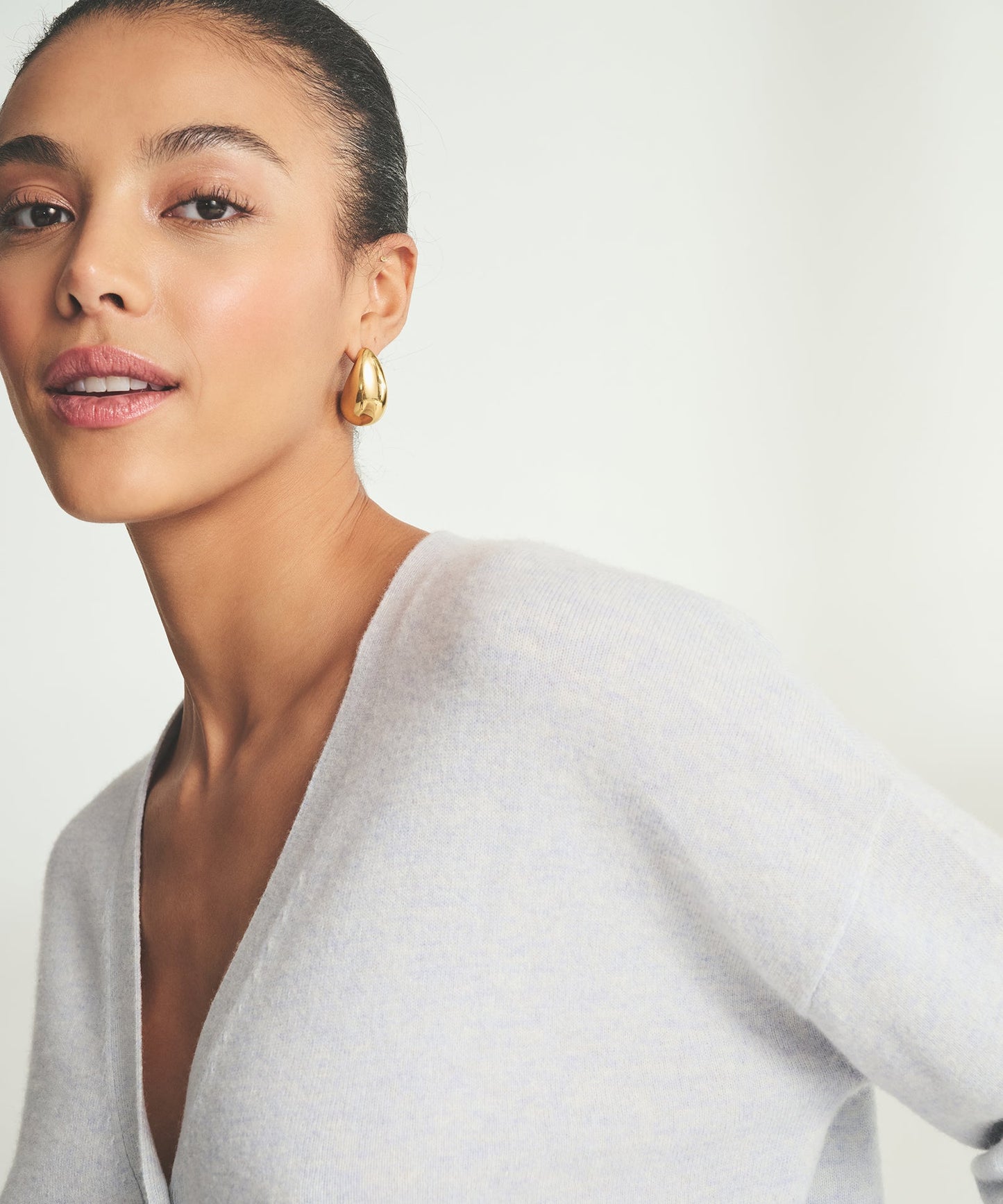 Signature Cashmere Boxy Cardigan