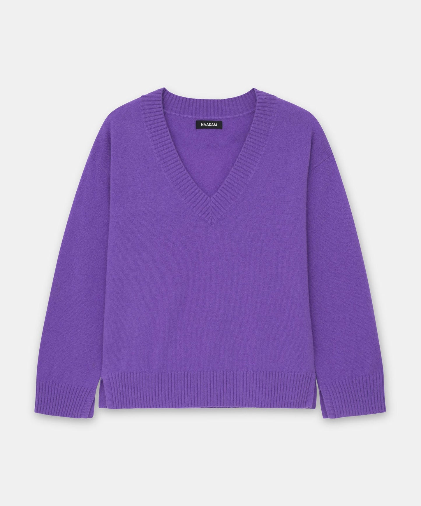 Signature Cashmere Wide Sleeve V-Neck Sweater
