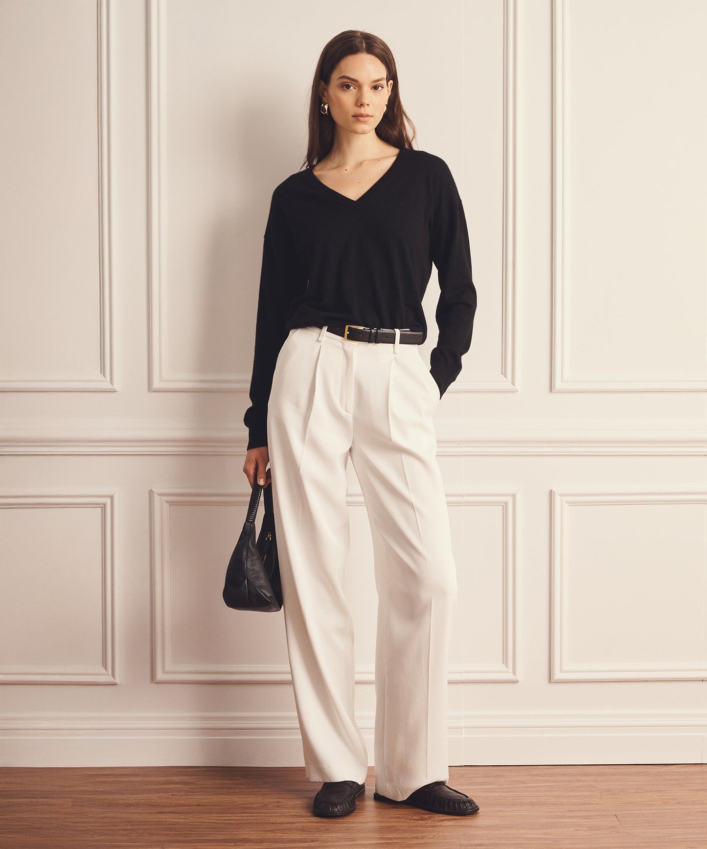 Super Fine Cashmere V-Neck