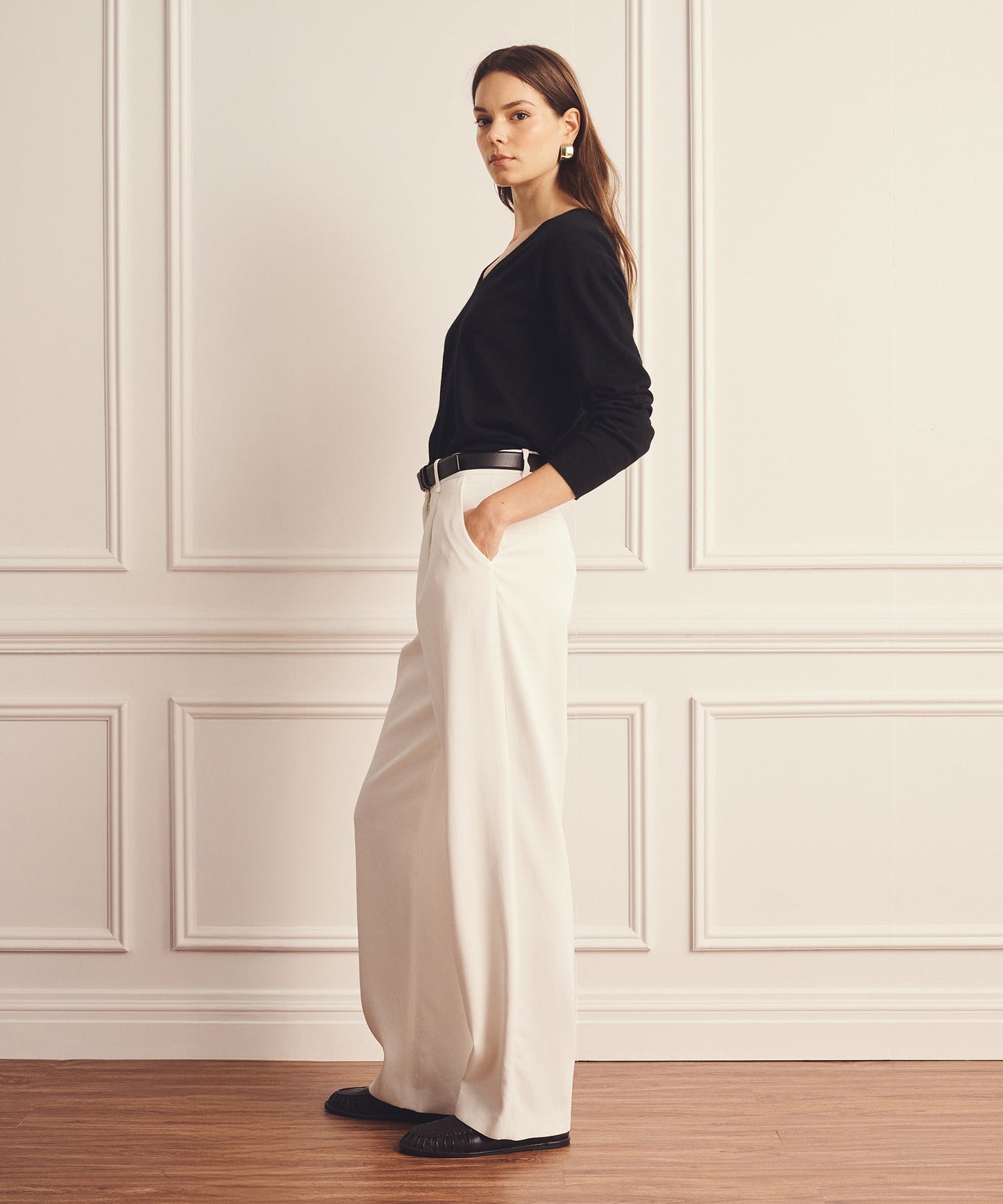 Super Fine Cashmere V-Neck