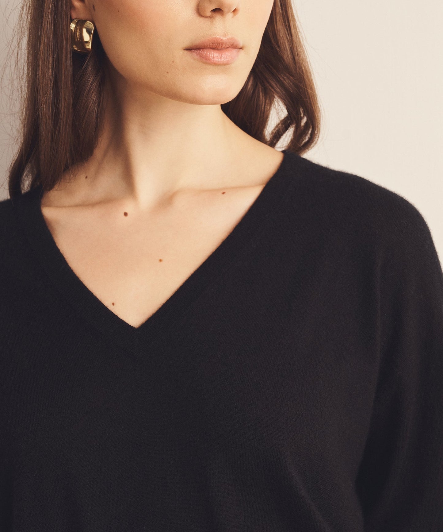 Super Fine Cashmere V-Neck