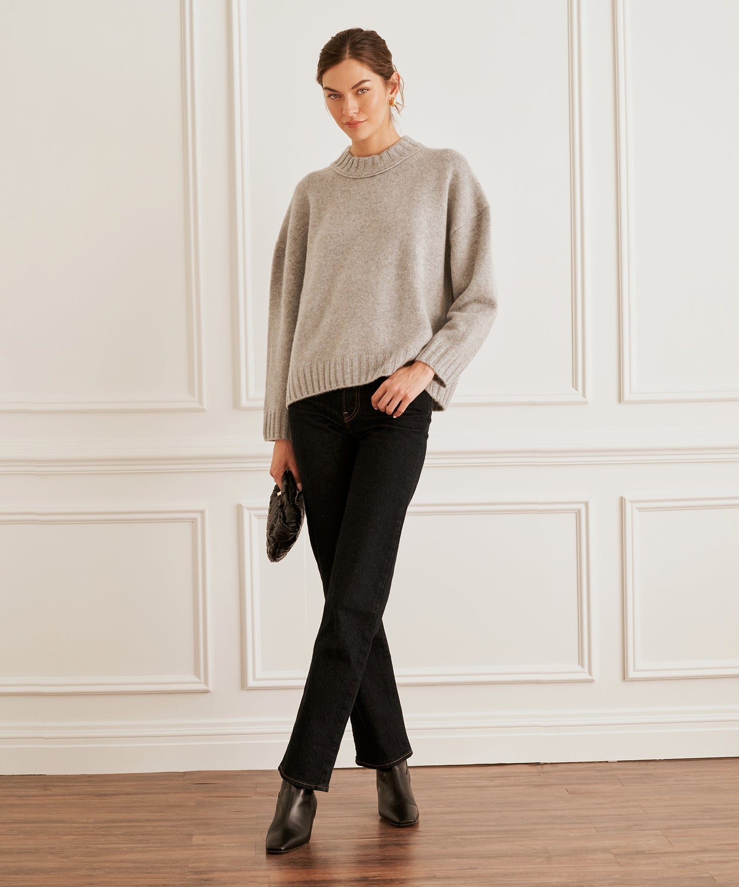 Super Luxe Cashmere Crewneck Sweater