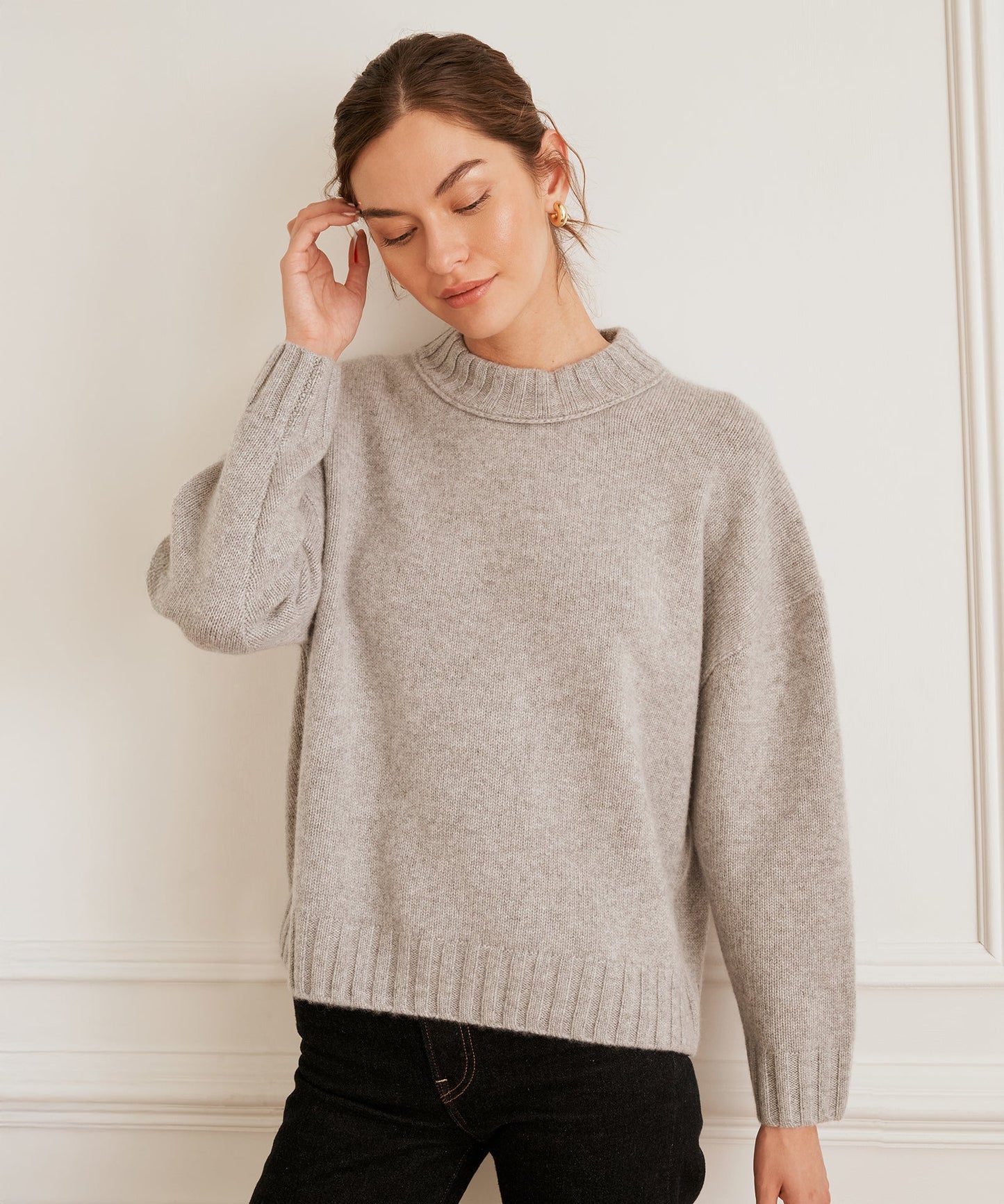 Super Luxe Cashmere Crewneck Sweater