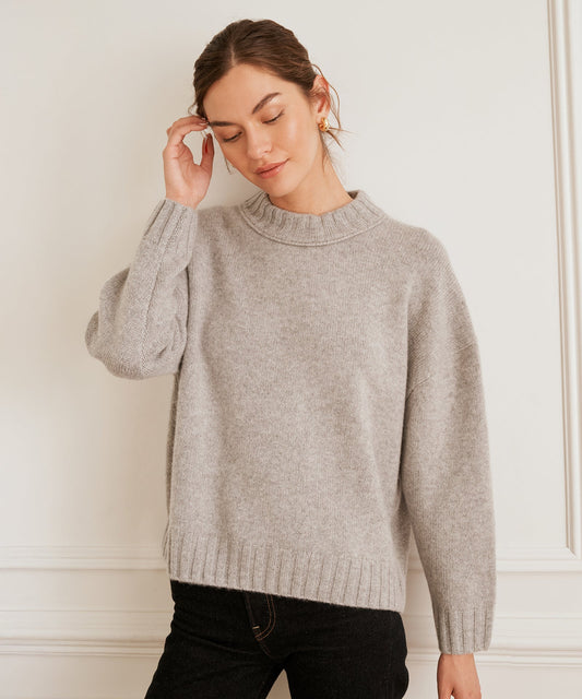 Super Luxe Cashmere Crewneck Sweater