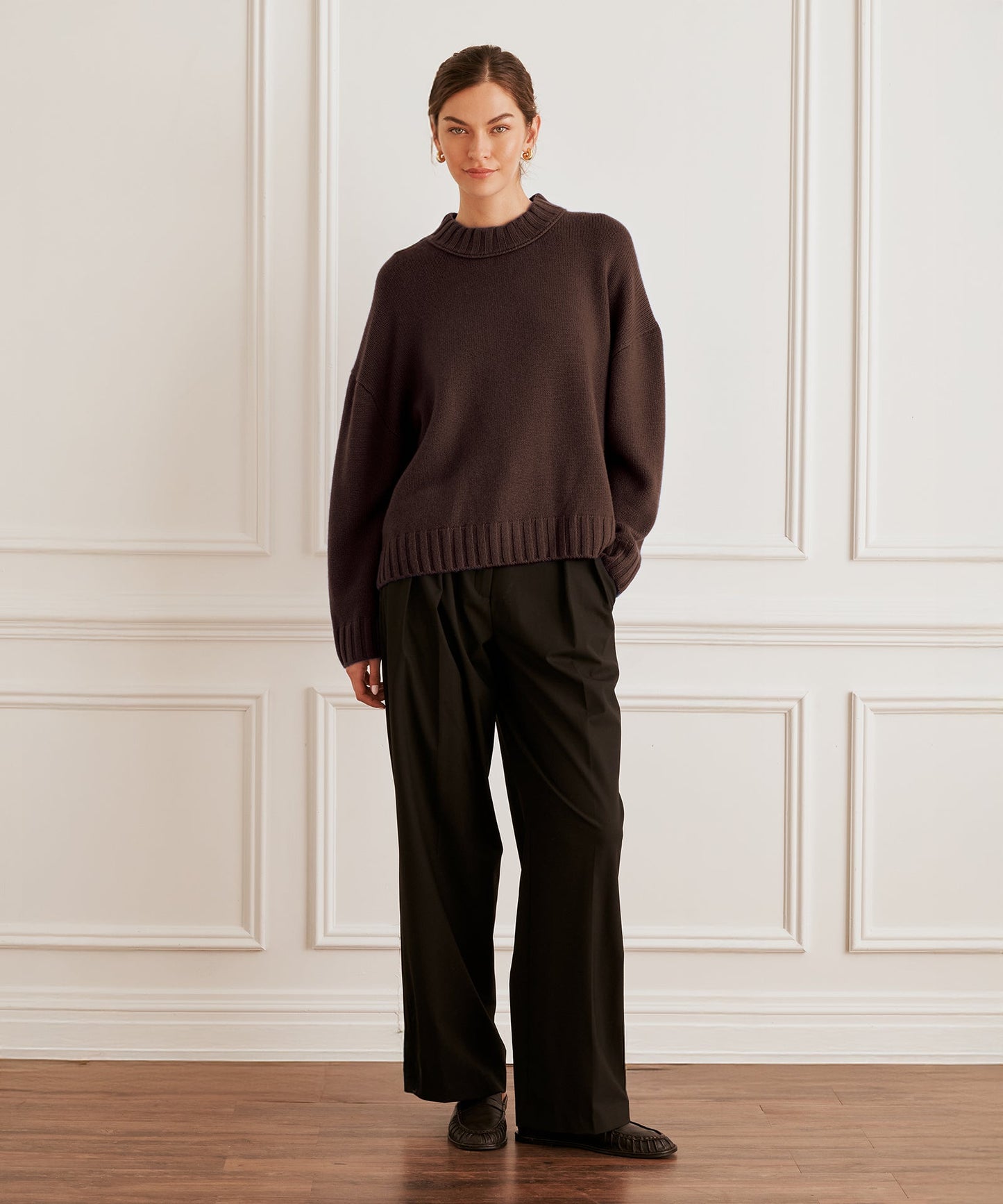Super Luxe Cashmere Crewneck Sweater