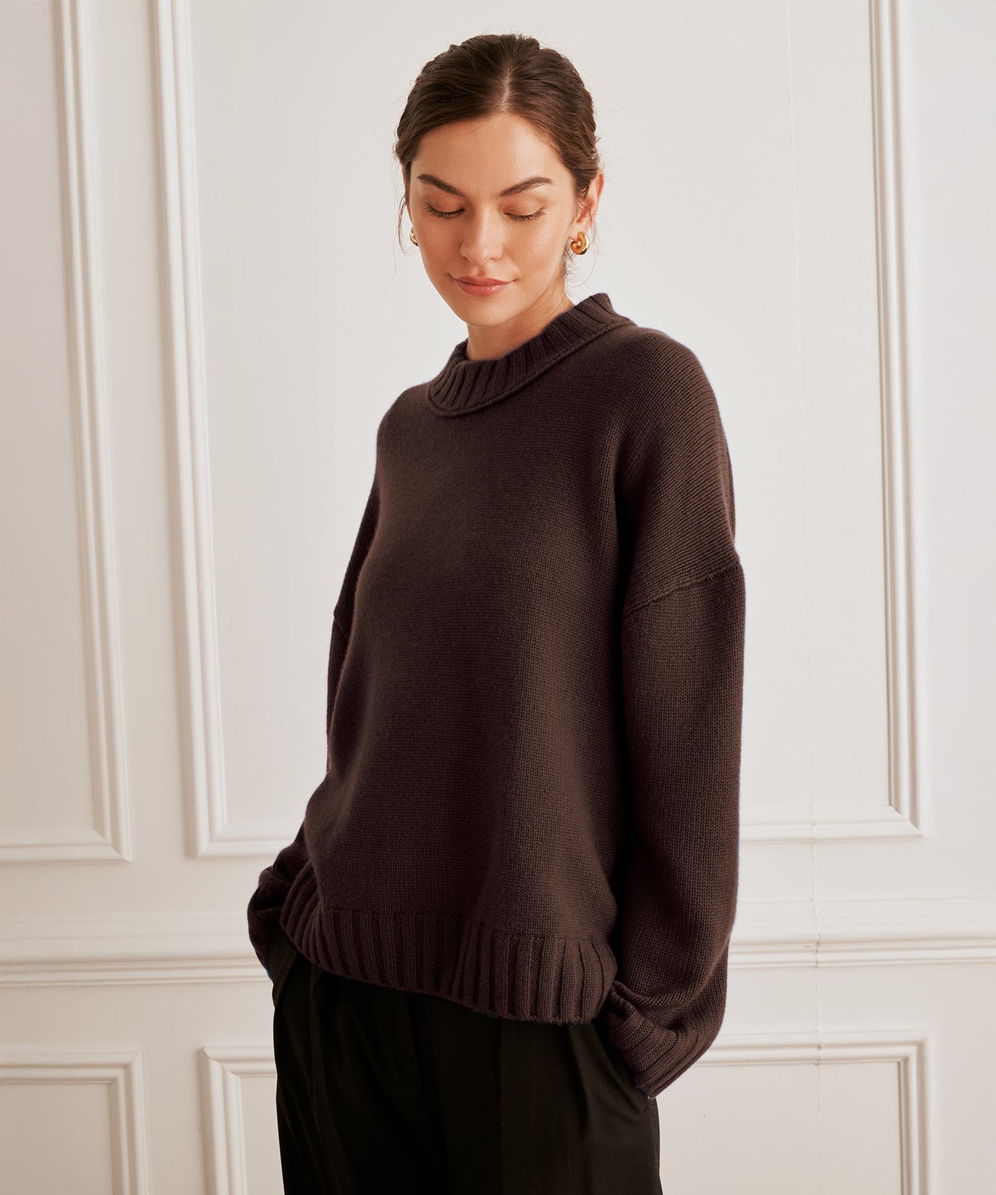 Super Luxe Cashmere Crewneck Sweater