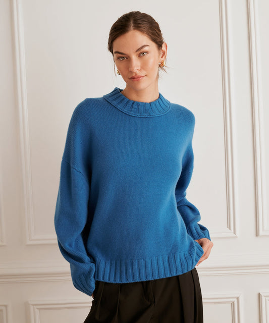Super Luxe Cashmere Crewneck Sweater
