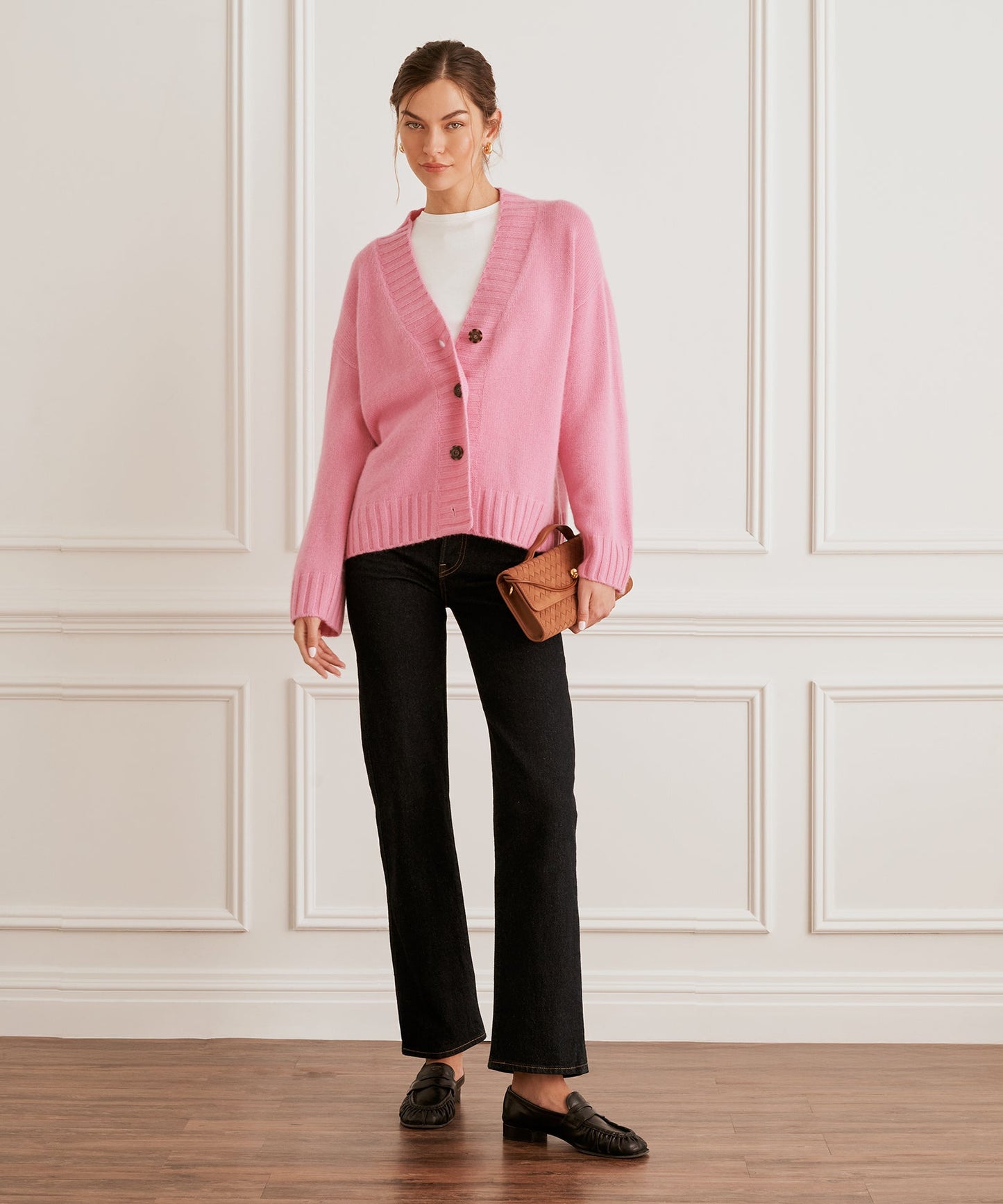 Super Luxe Cashmere Oversized Cardigan