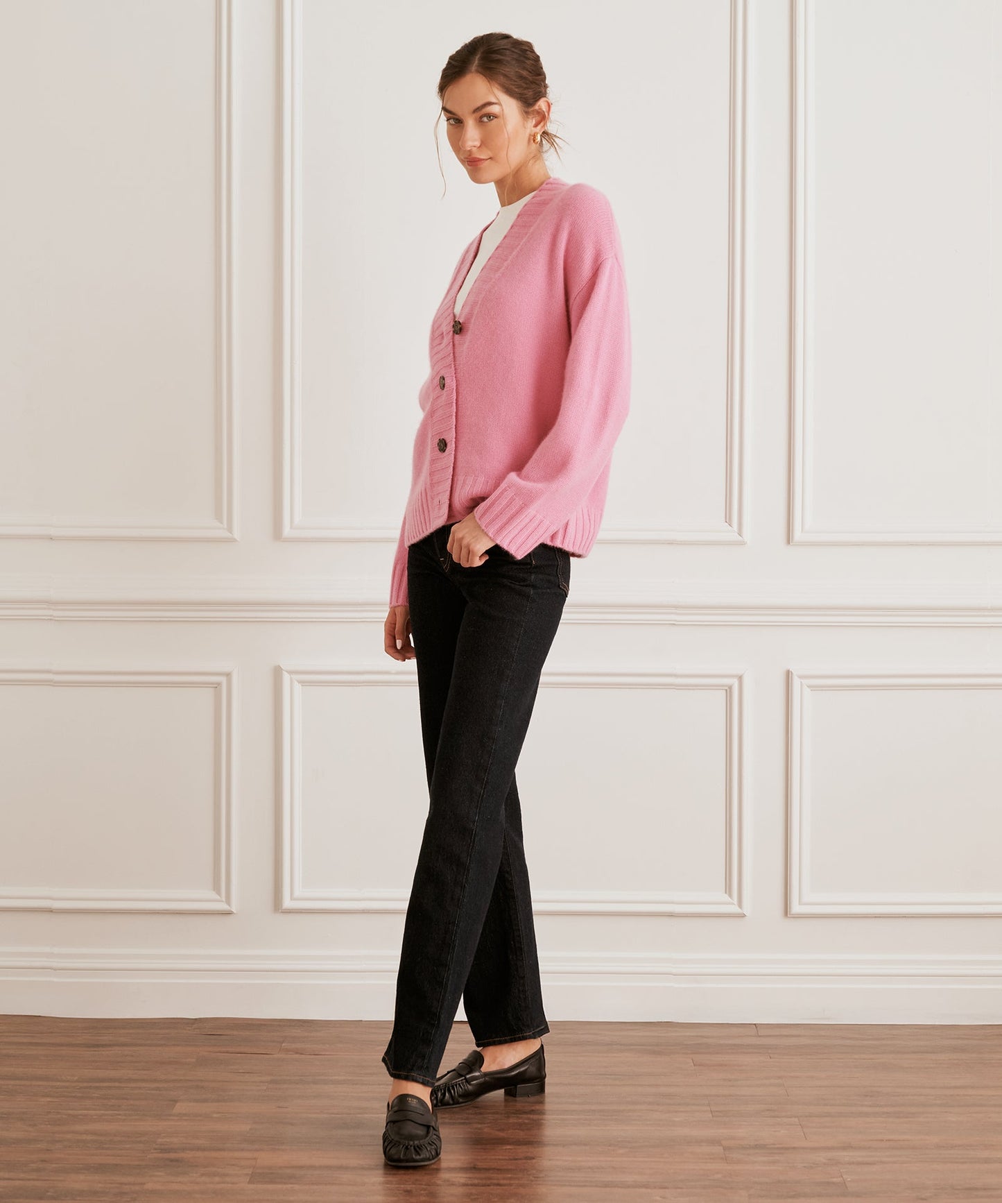 Super Luxe Cashmere Oversized Cardigan