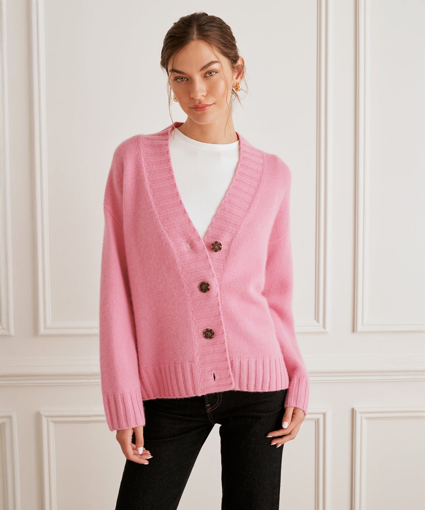 Super Luxe Cashmere Oversized Cardigan