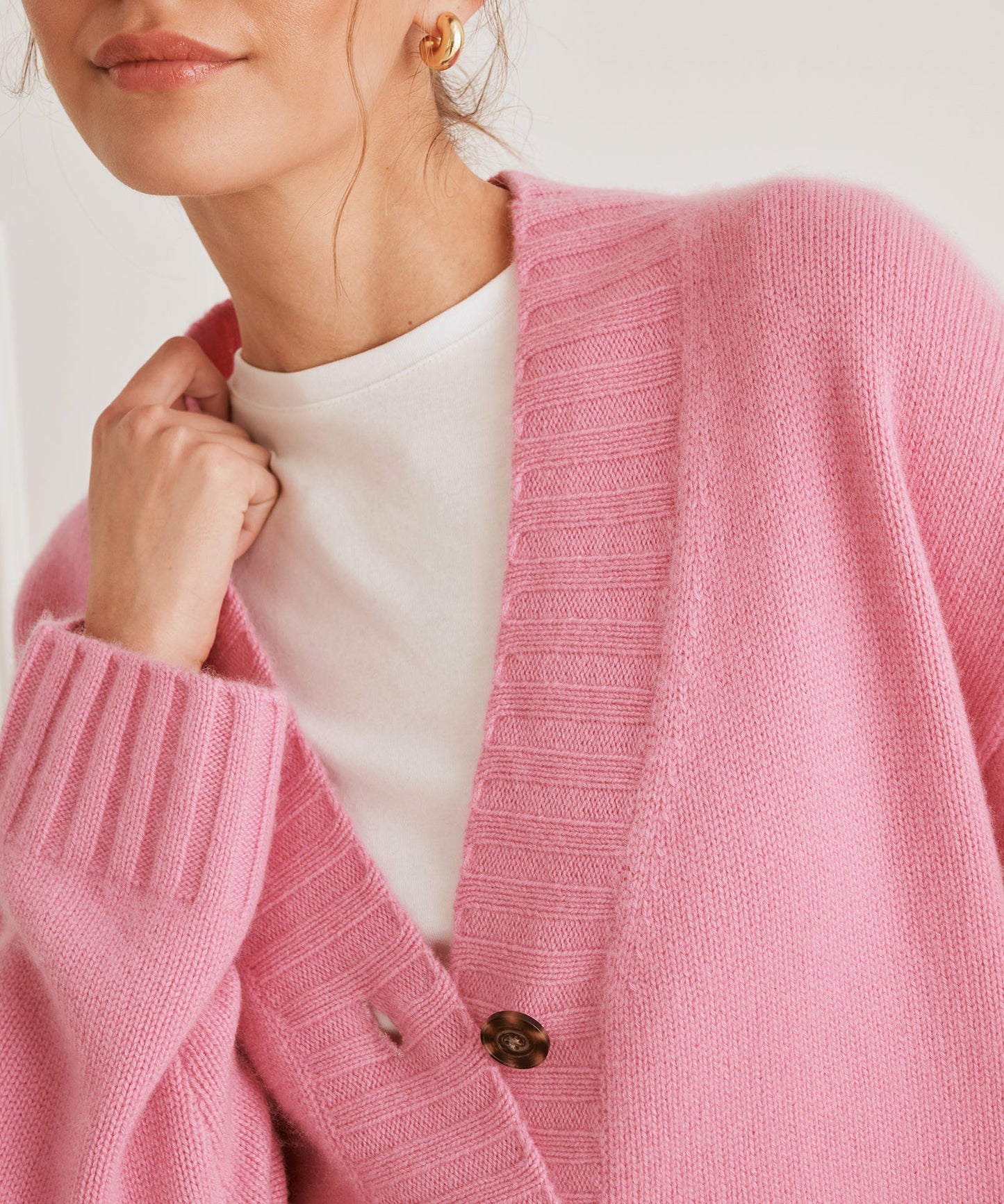 Super Luxe Cashmere Oversized Cardigan