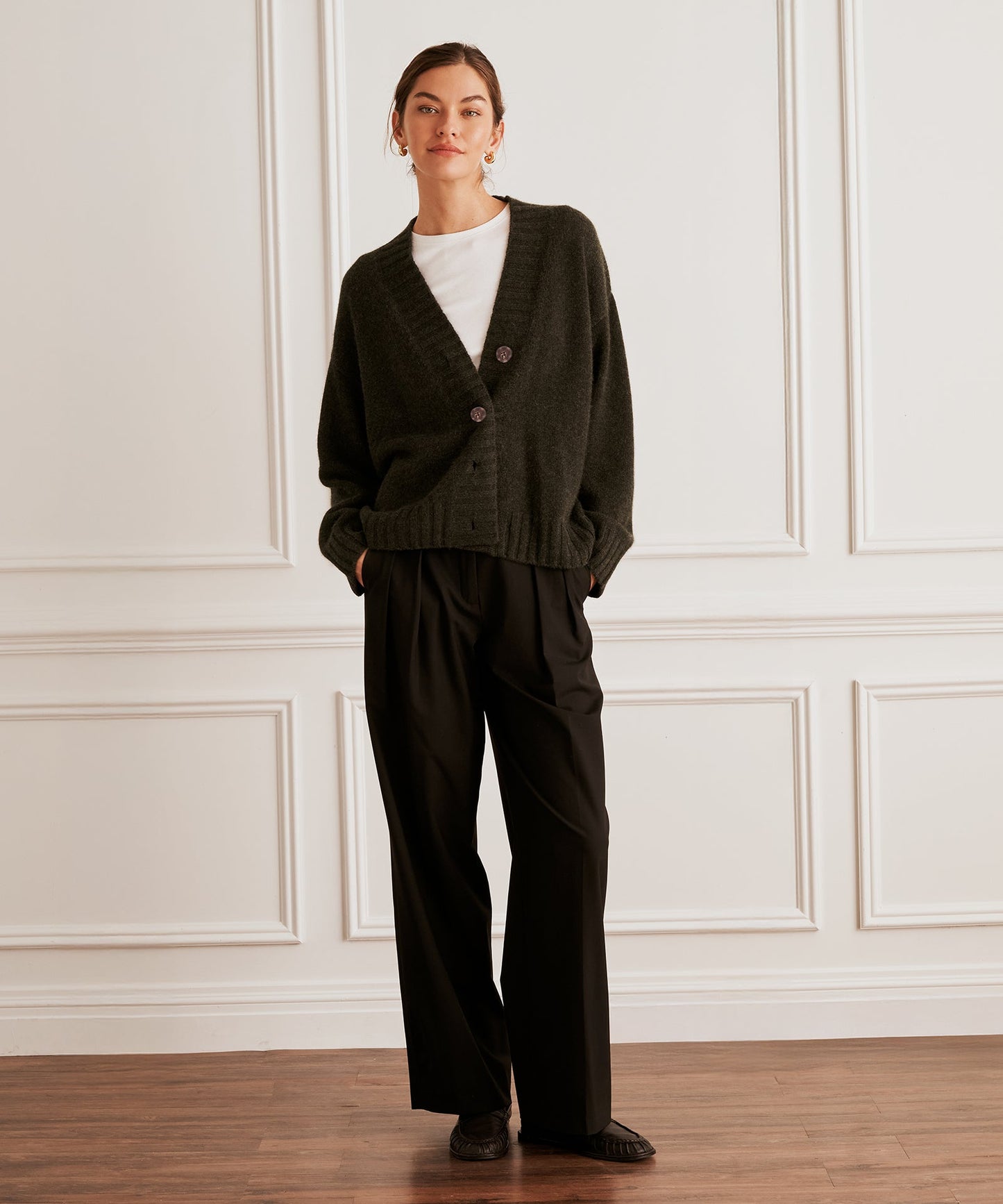 Super Luxe Cashmere Oversized Cardigan