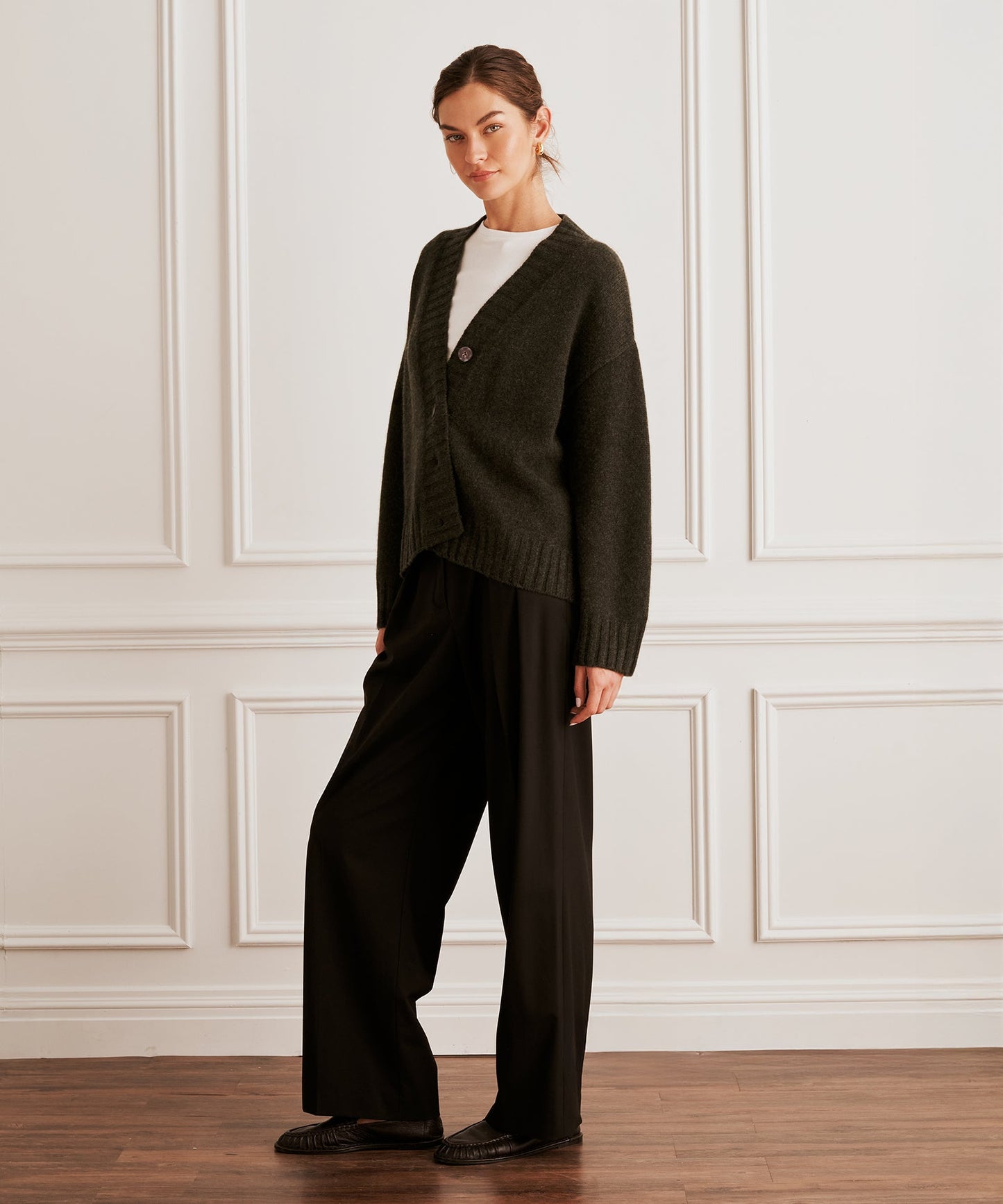 Super Luxe Cashmere Oversized Cardigan