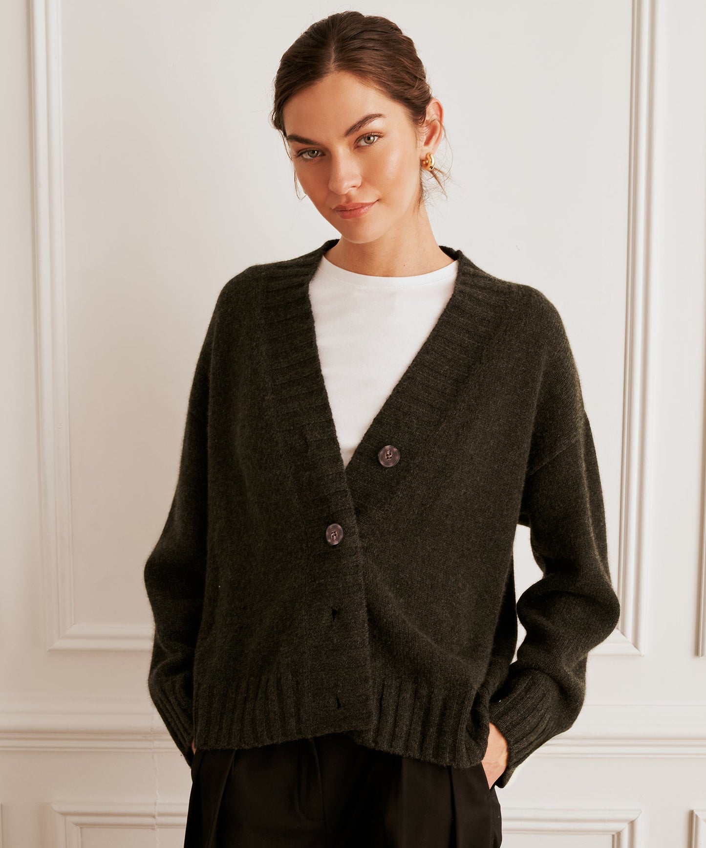 Super Luxe Cashmere Oversized Cardigan