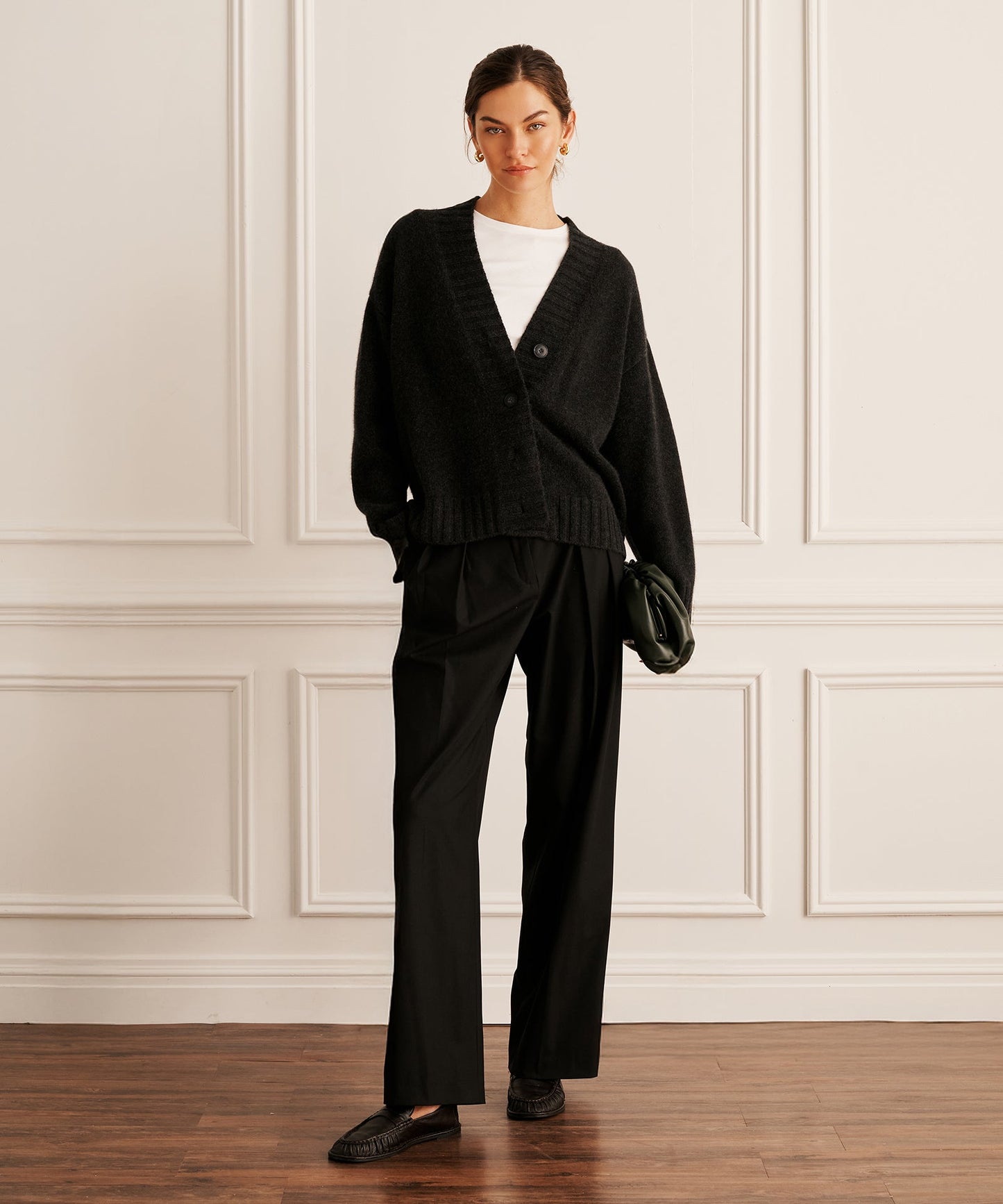 Super Luxe Cashmere Oversized Cardigan