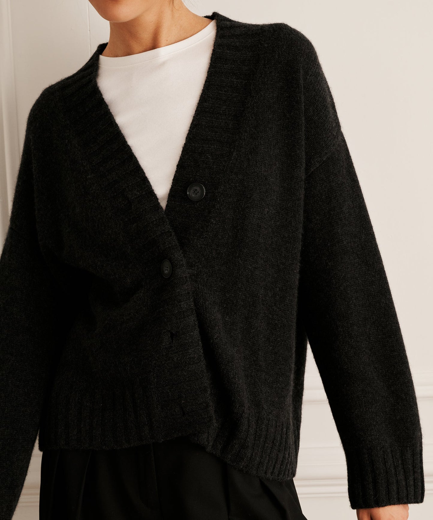 Super Luxe Cashmere Oversized Cardigan