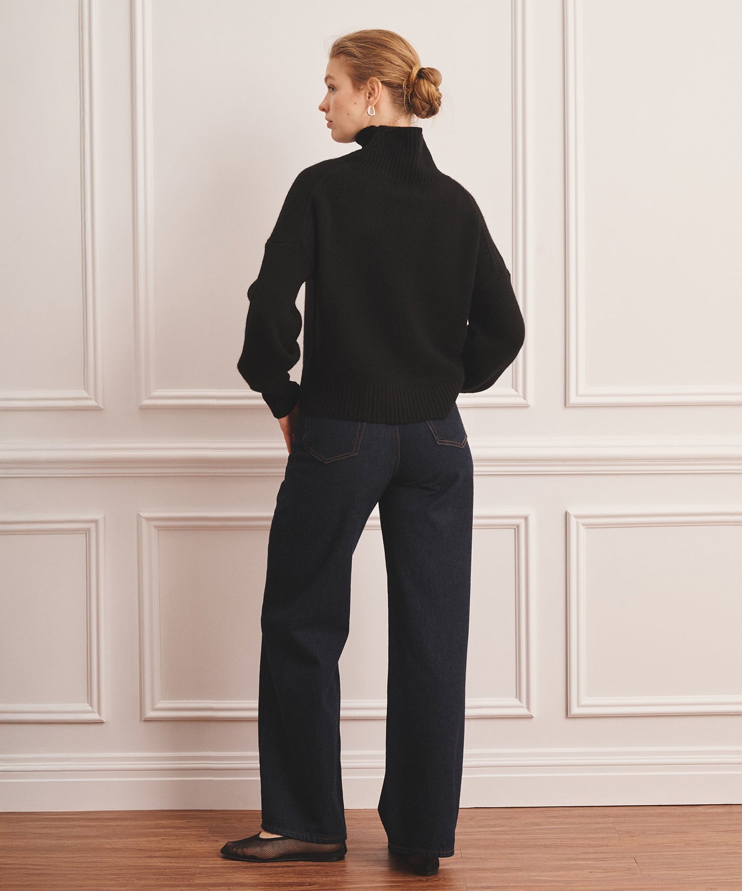 Luxe Cashmere Oversized Turtleneck