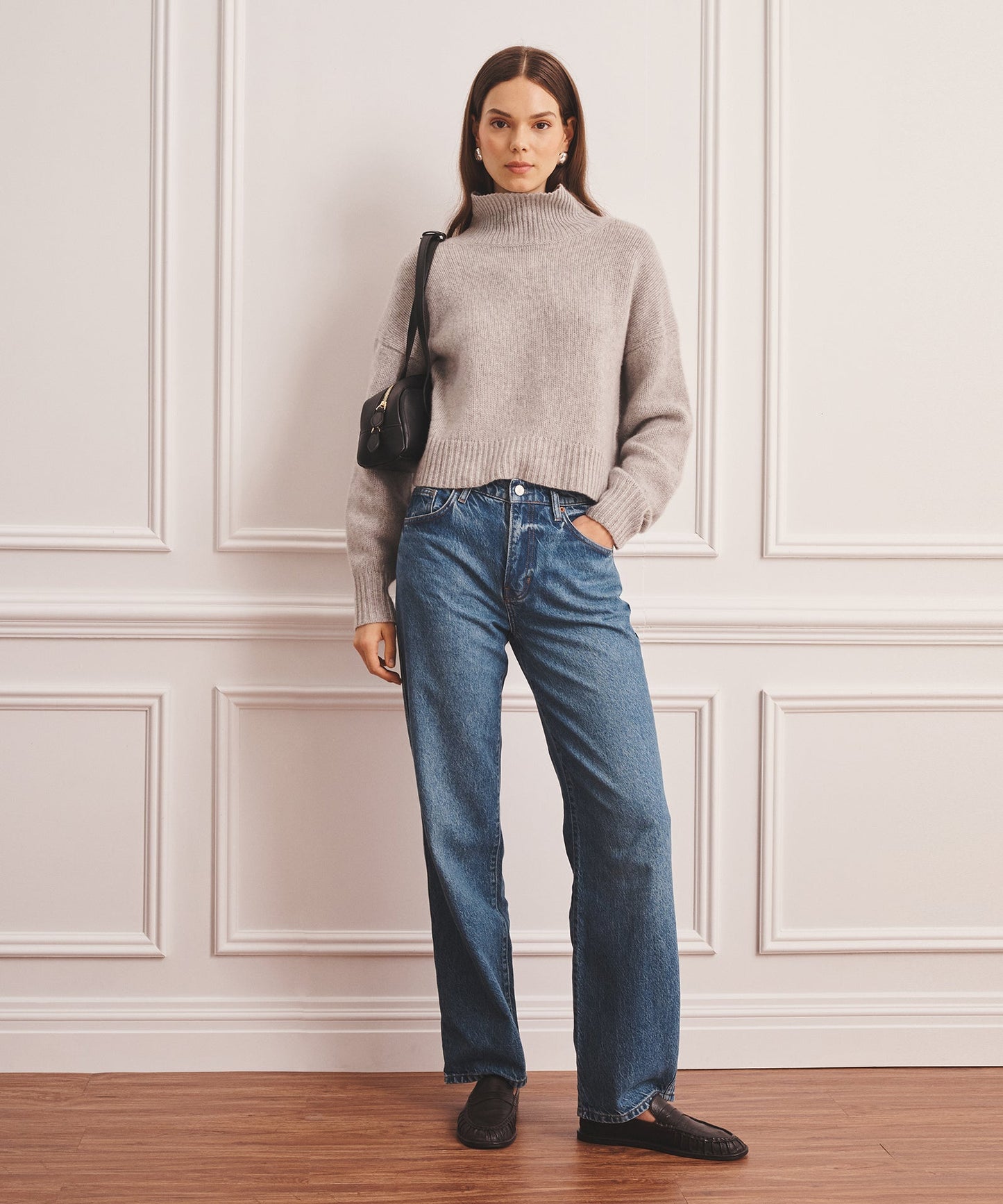 Luxe Cashmere Oversized Turtleneck