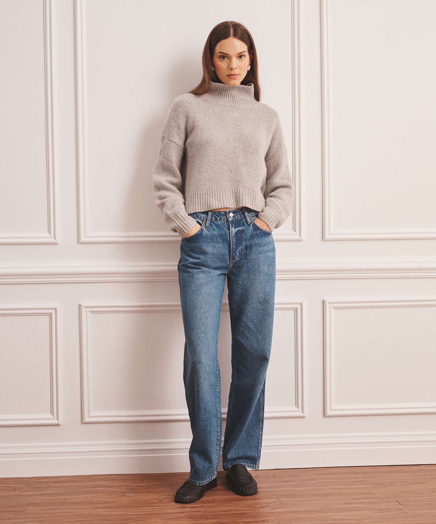 Luxe Cashmere Oversized Turtleneck