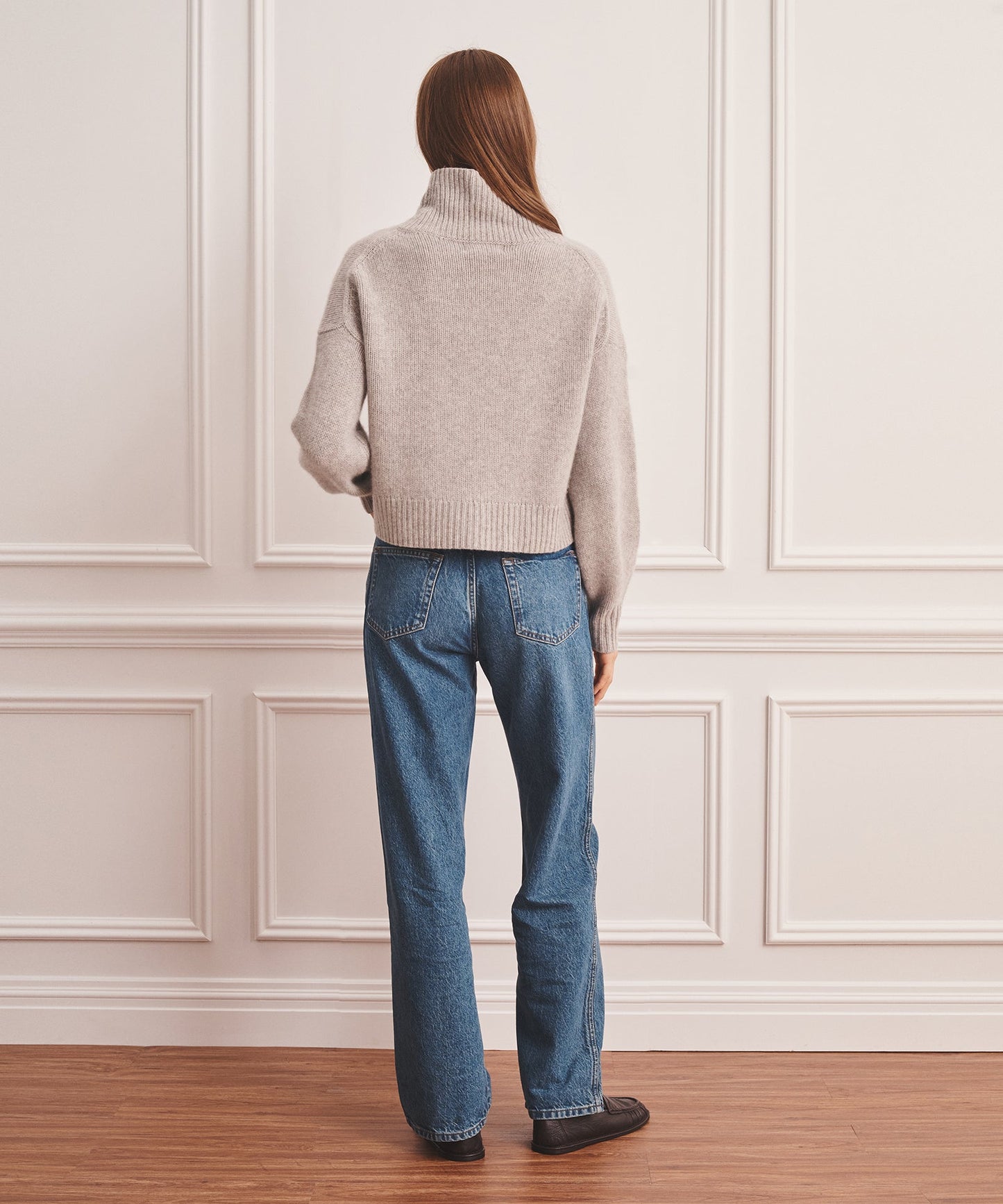 Luxe Cashmere Oversized Turtleneck