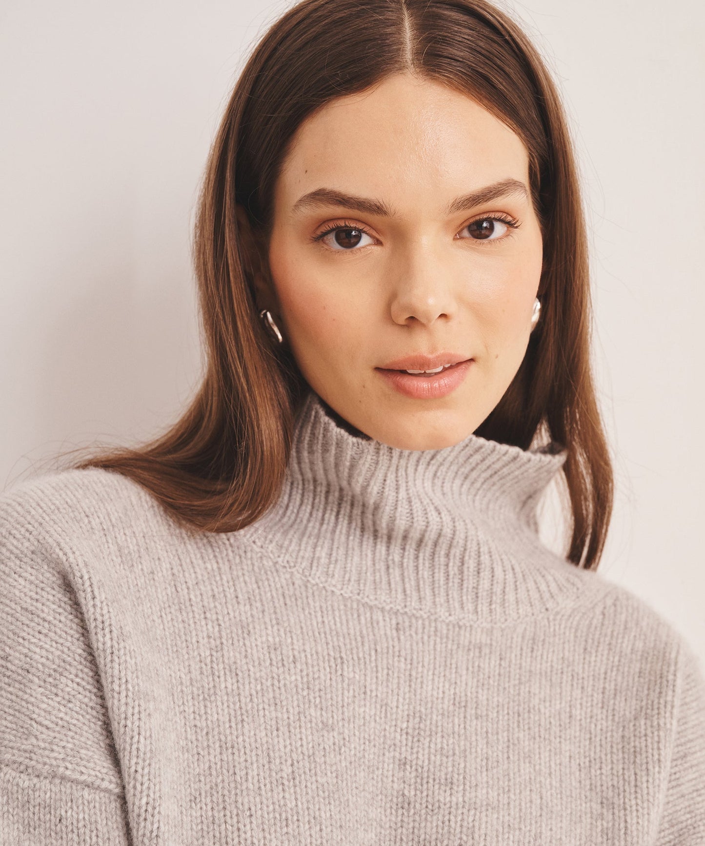 Luxe Cashmere Oversized Turtleneck