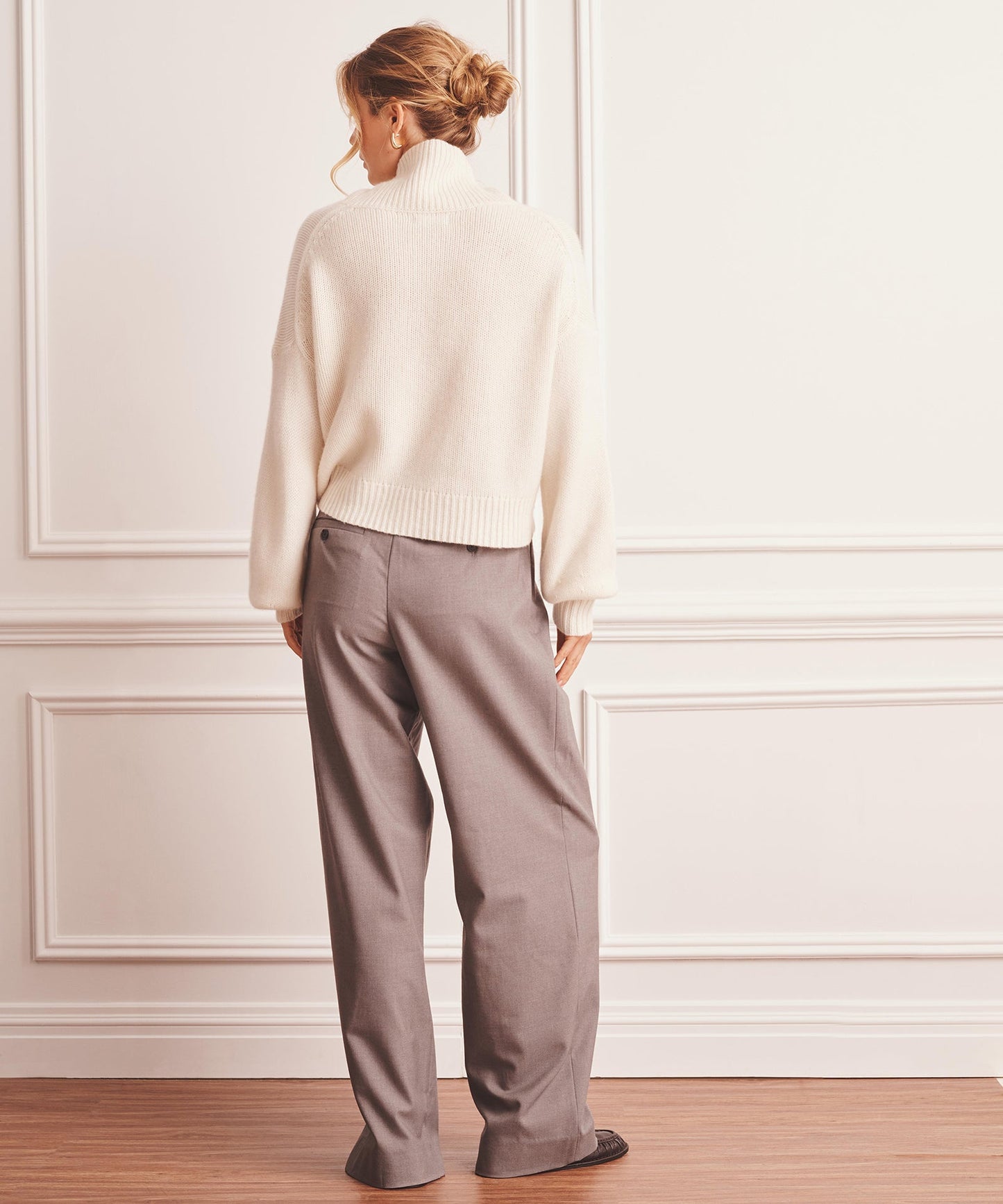 Luxe Cashmere Oversized Turtleneck