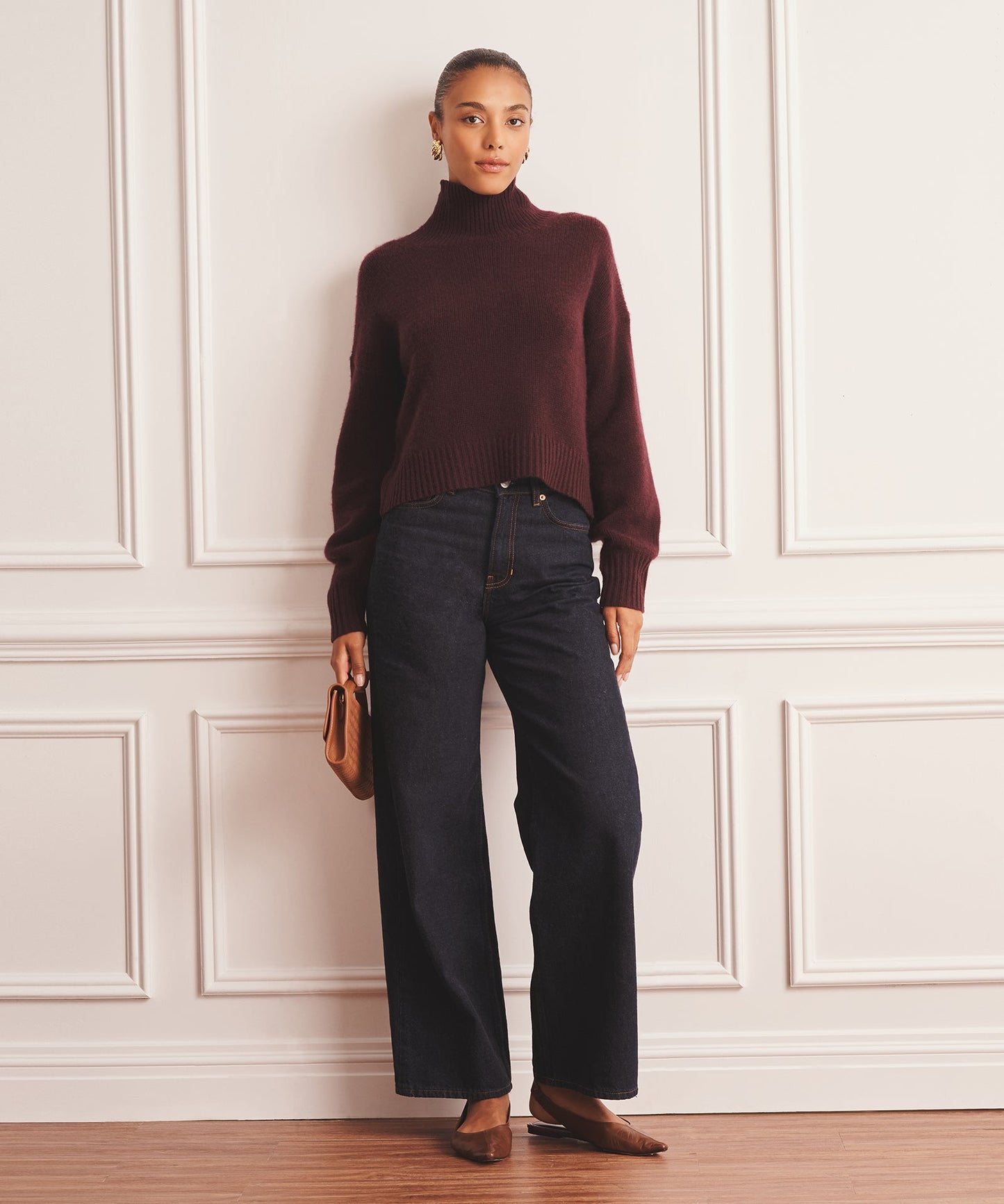 Luxe Cashmere Oversized Turtleneck