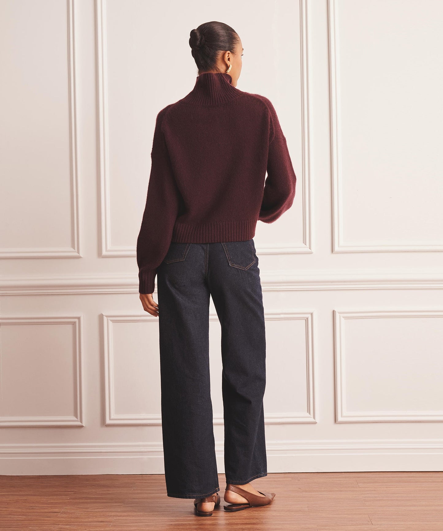 Luxe Cashmere Oversized Turtleneck