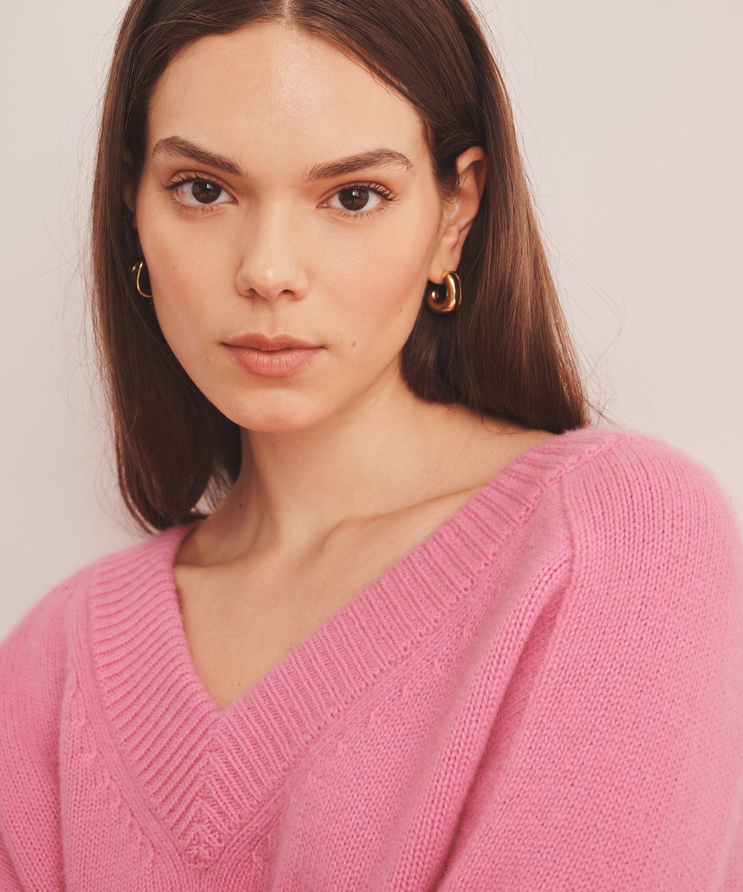 Super Luxe Cashmere V-Neck Sweater