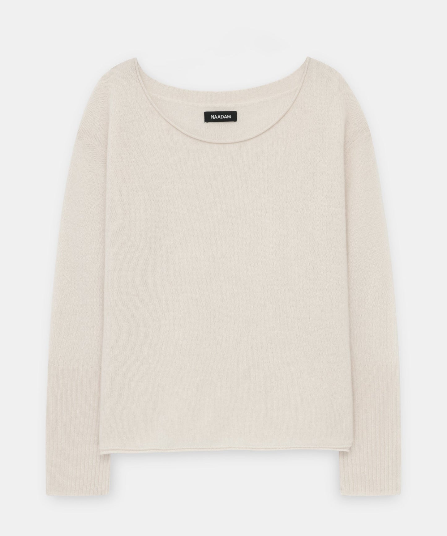 Lightweight Cashmere Boatneck Sweater