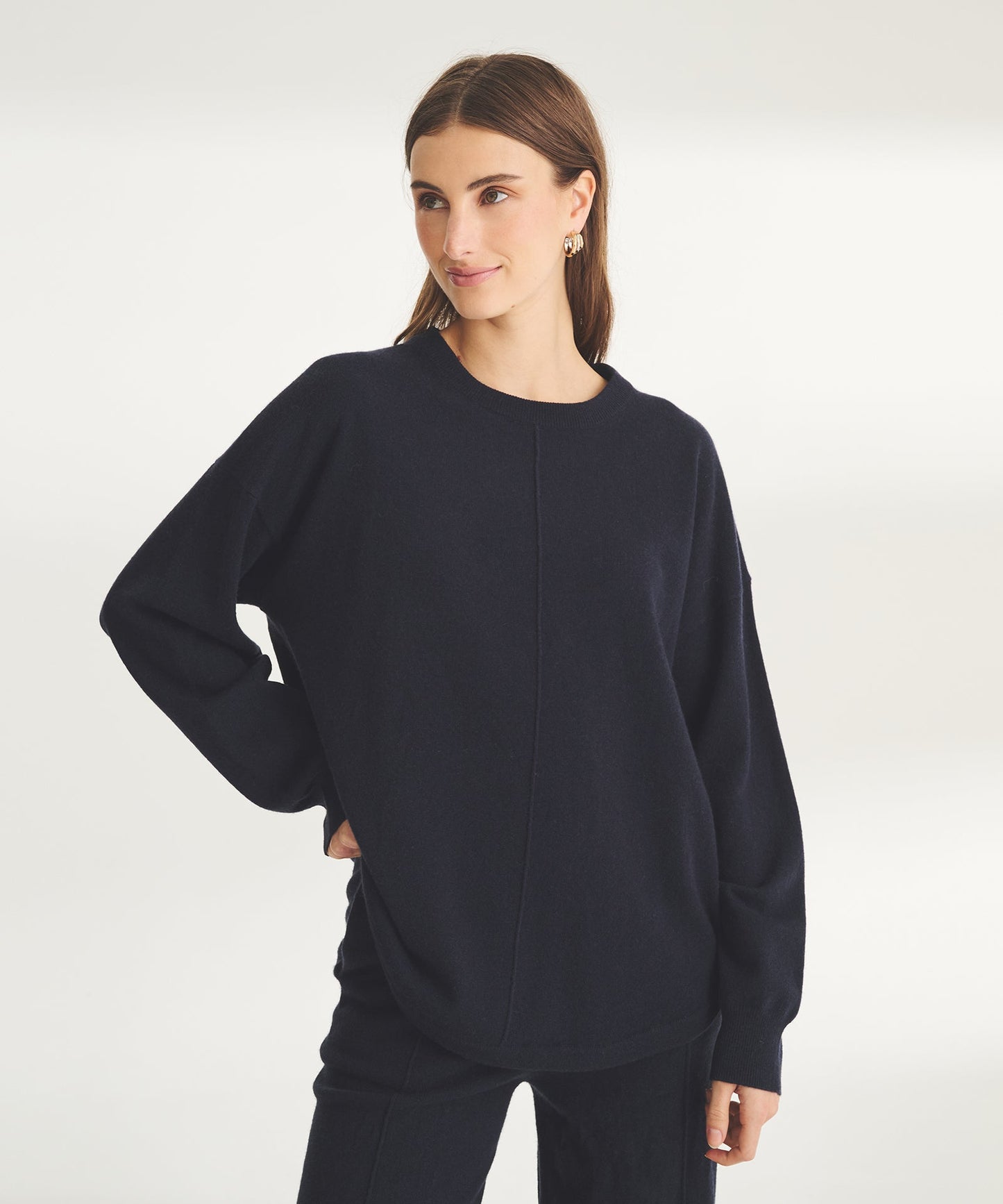Washable Cashmere Crew
