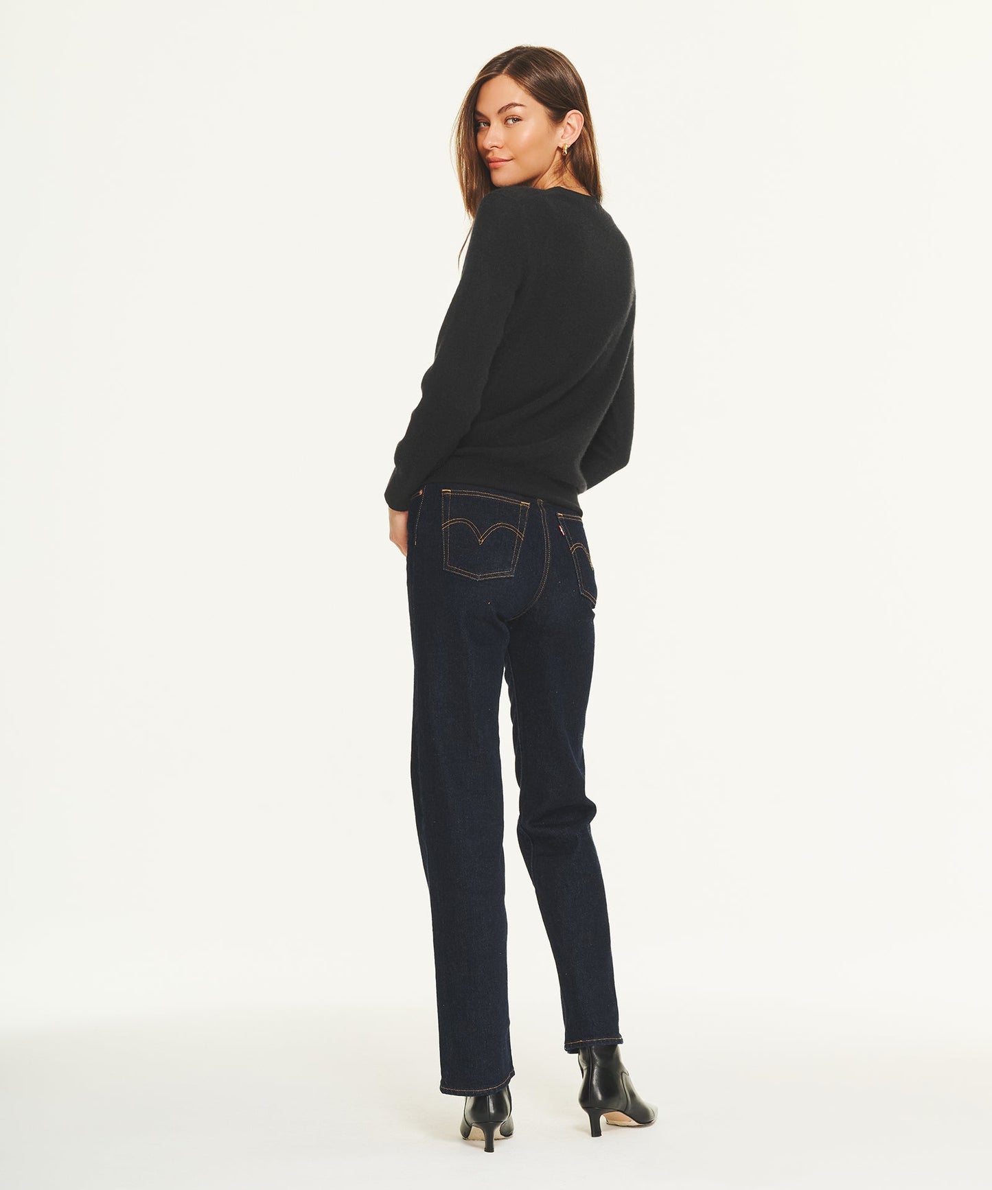 Women's Peanuts Holiday Hug Cashmere Sweater