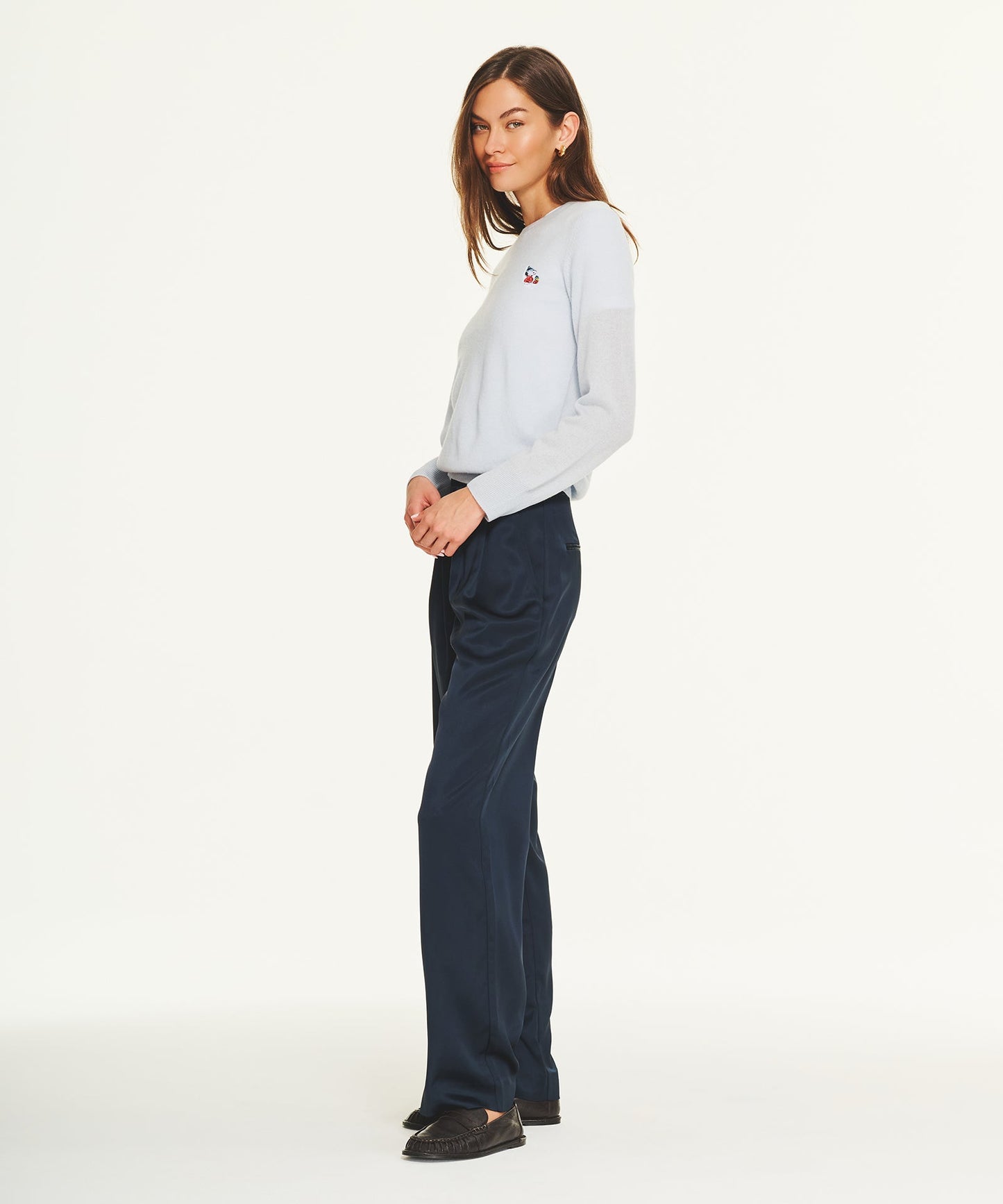 Women's Puffer Snoopy & Woodstock Cashmere Sweater