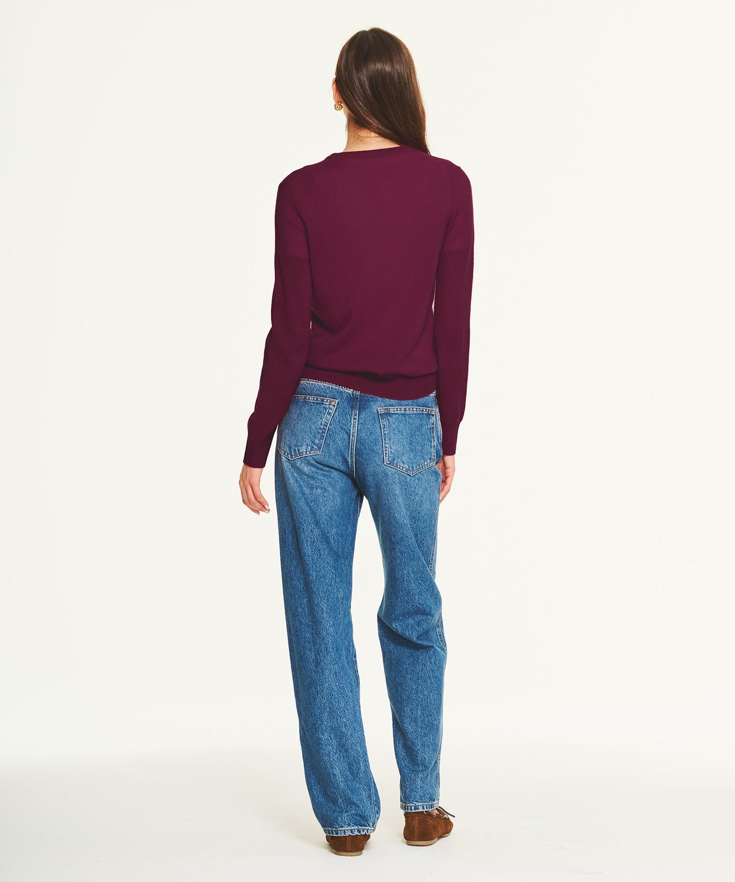 Women's Peanuts Holiday Hug Cashmere Sweater