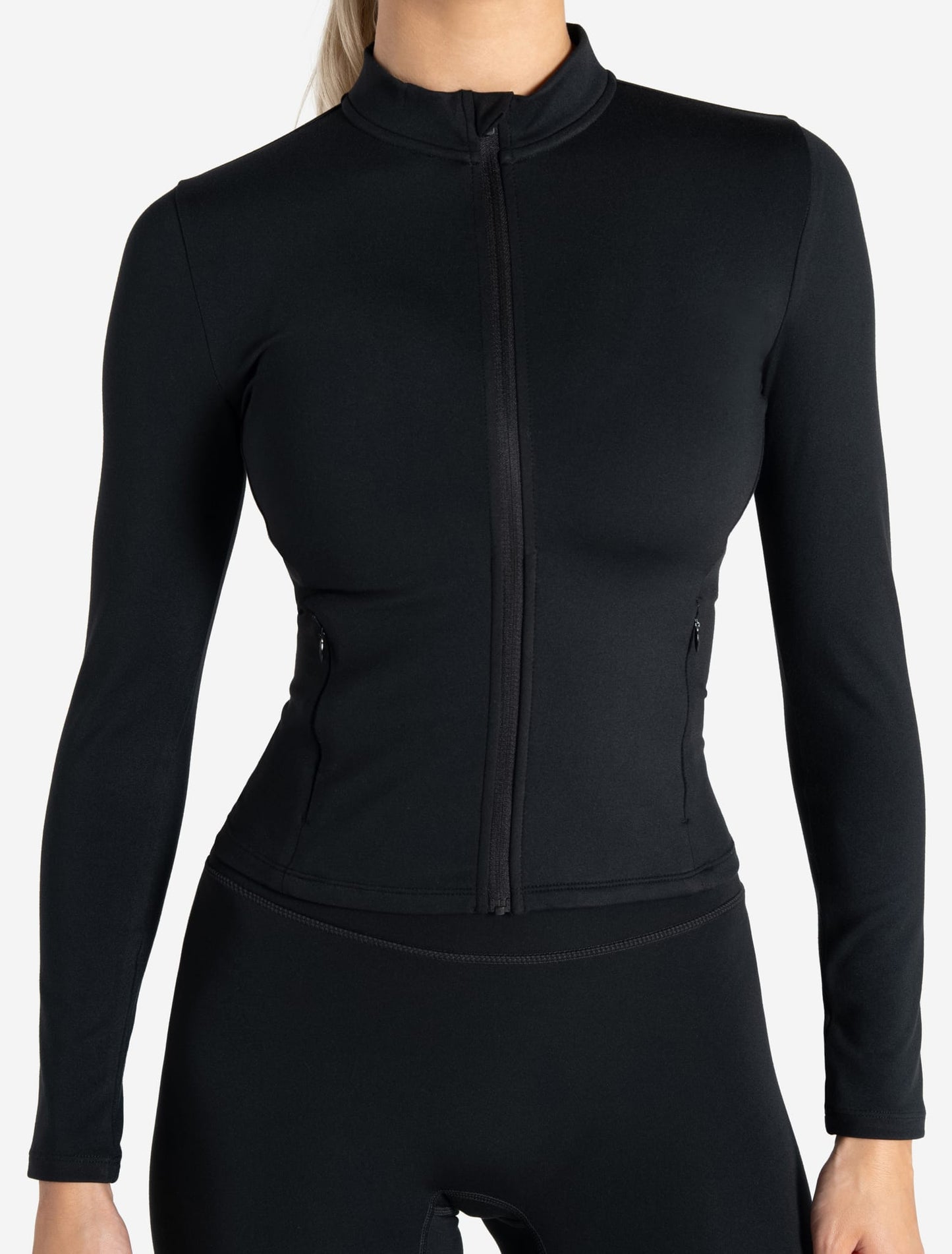 Allure Zip Jacket - Black