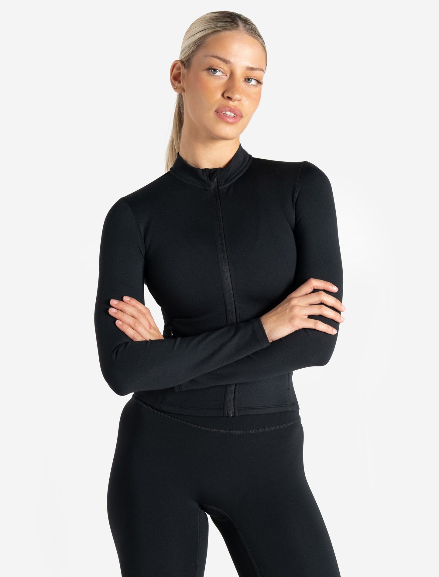 Allure Zip Jacket - Black