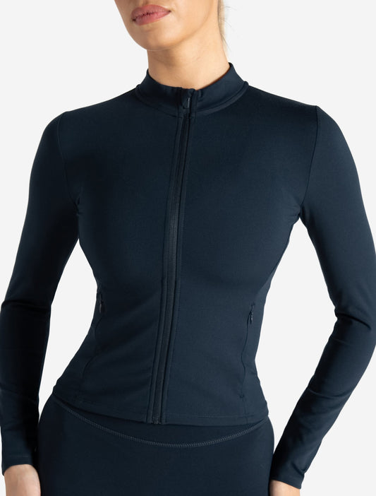 Allure Zip Jacket - Dark Navy