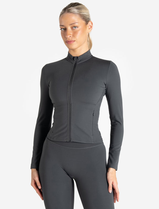 Allure Zip Jacket - Storm Grey