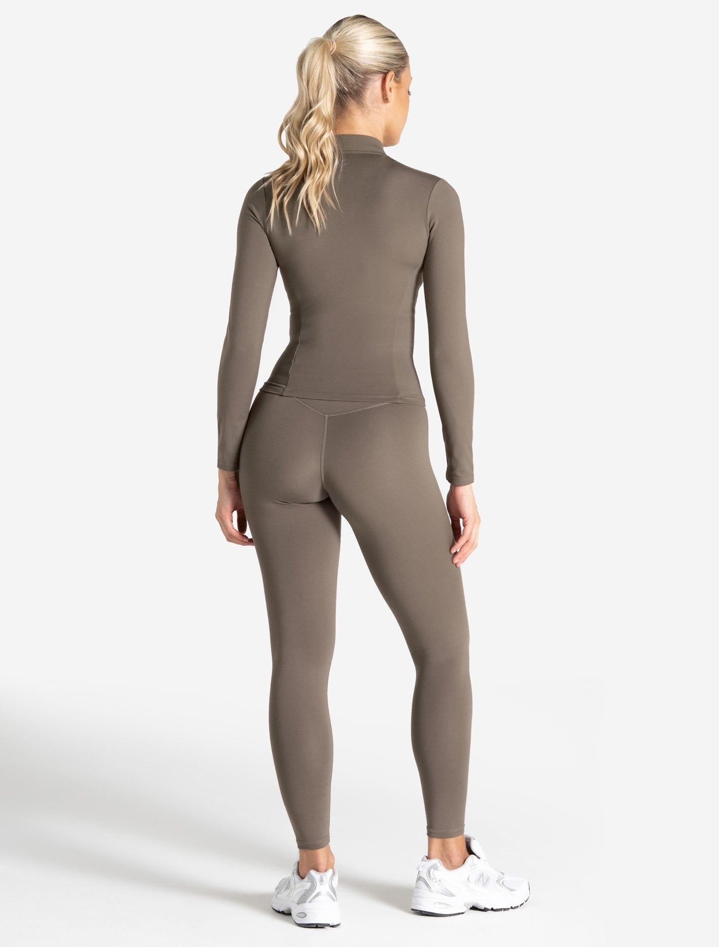 Allure Zip Jacket - Taupe