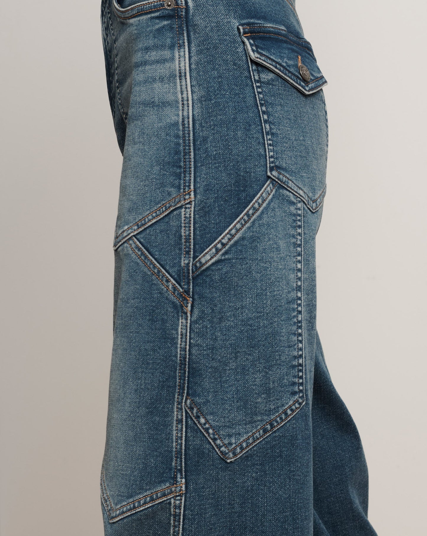 Freddy Wide-Leg Cargo Jean