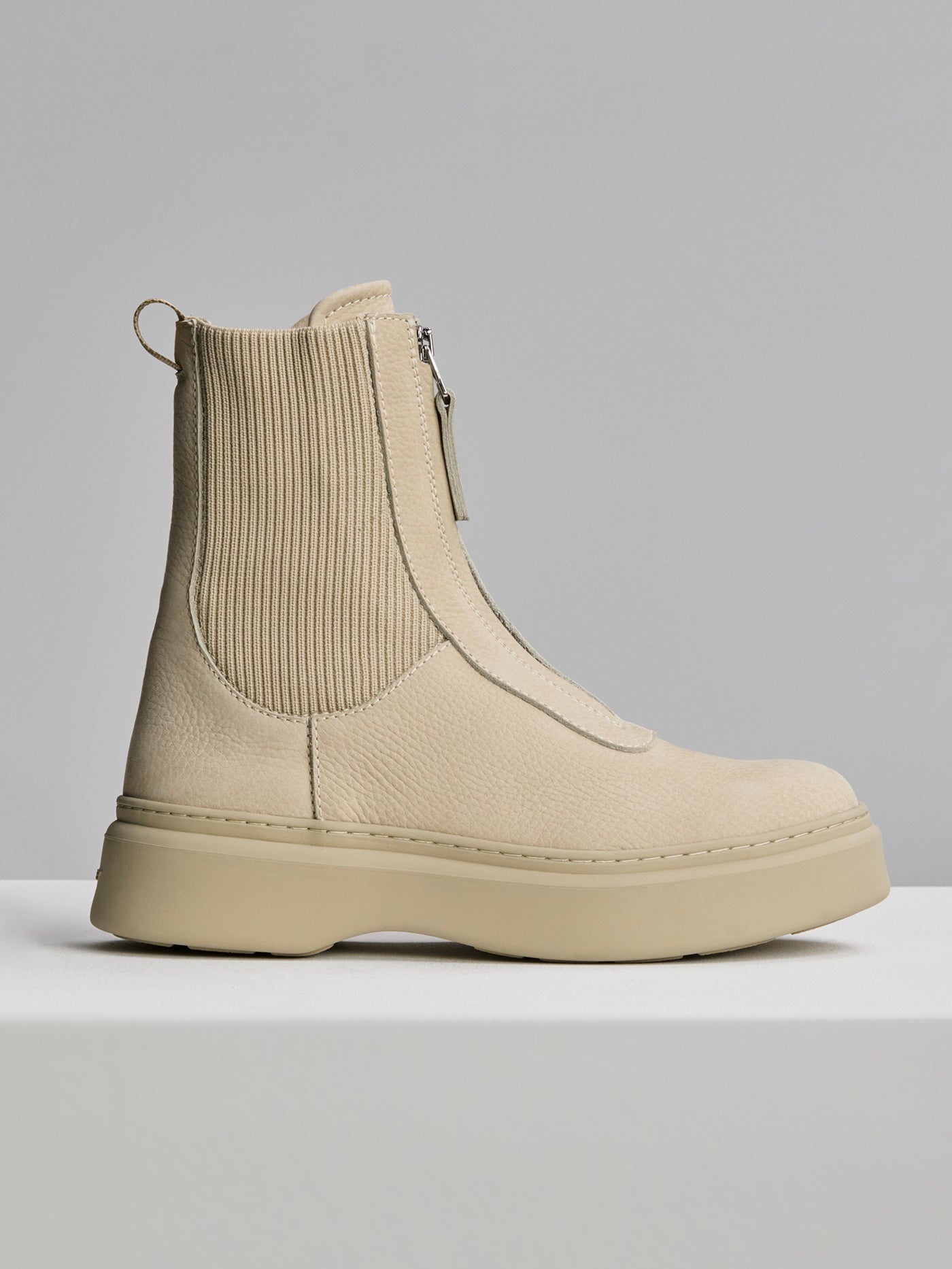 Corian Zip Front Ankle Boot