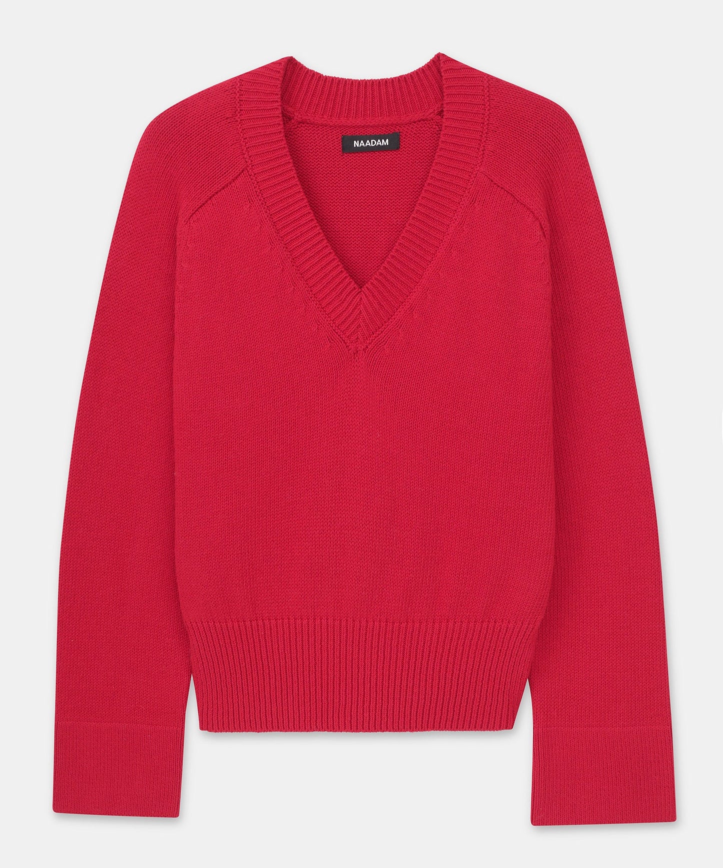 Cotton V-Neck Sweater