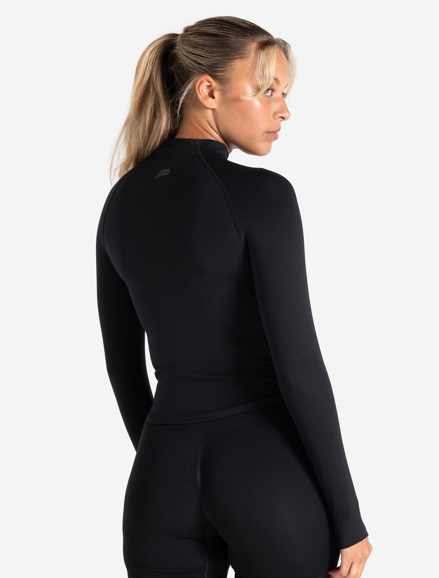 Sculpt Seamless Zip Jacket - Black