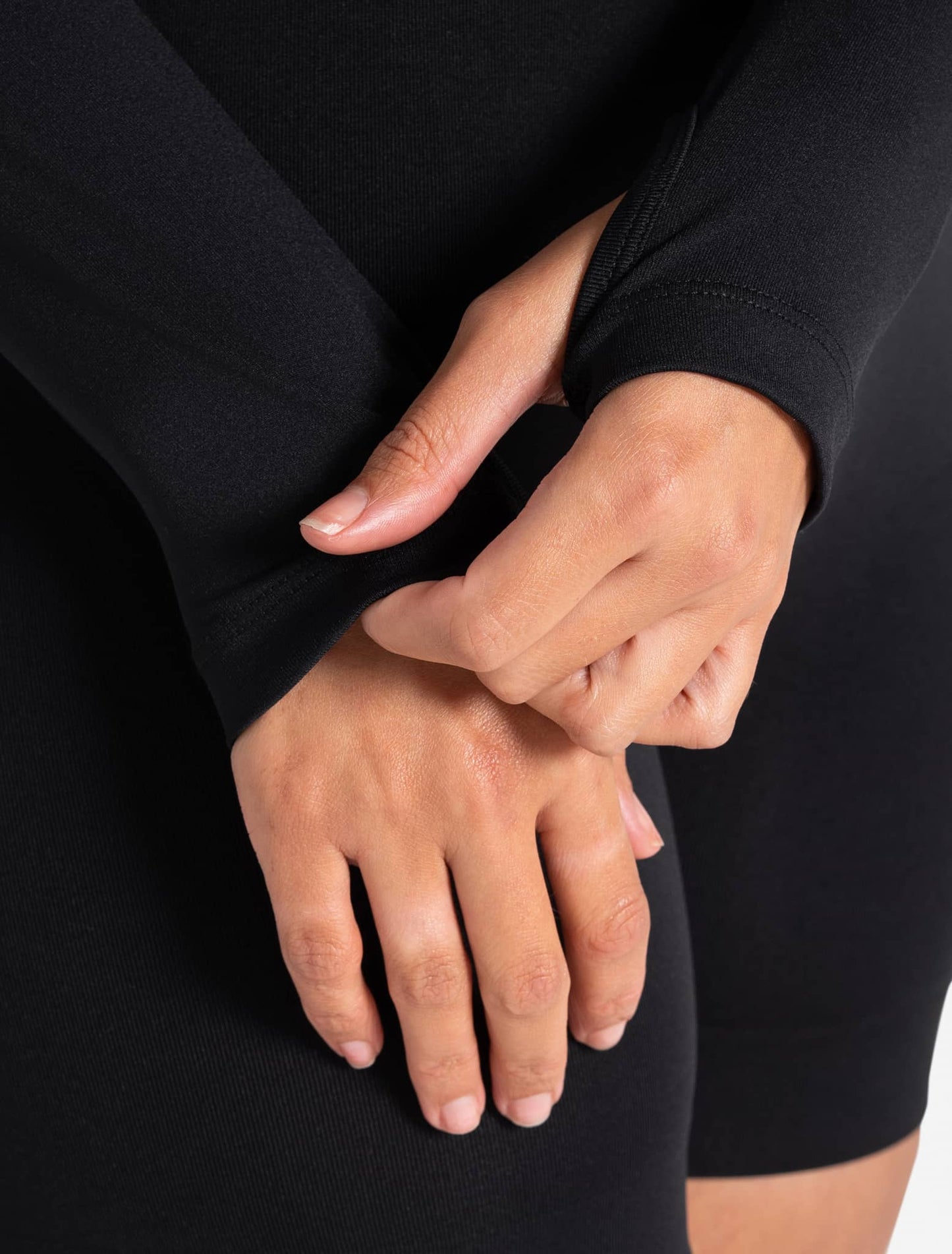 Sculpt Seamless Zip Jacket - Black