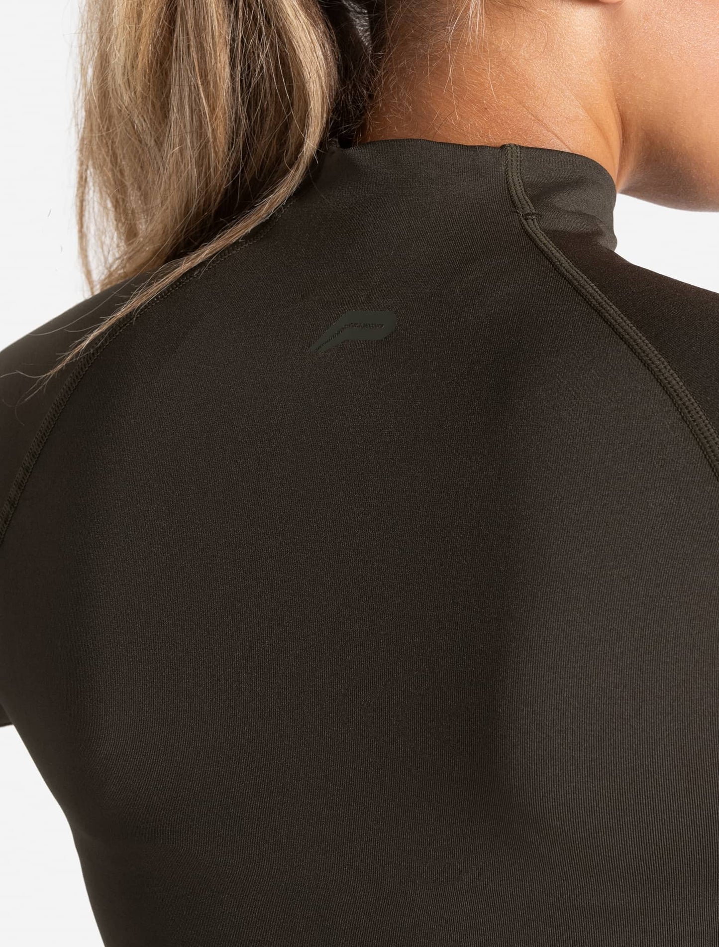 Sculpt Seamless Zip Jacket - Olive