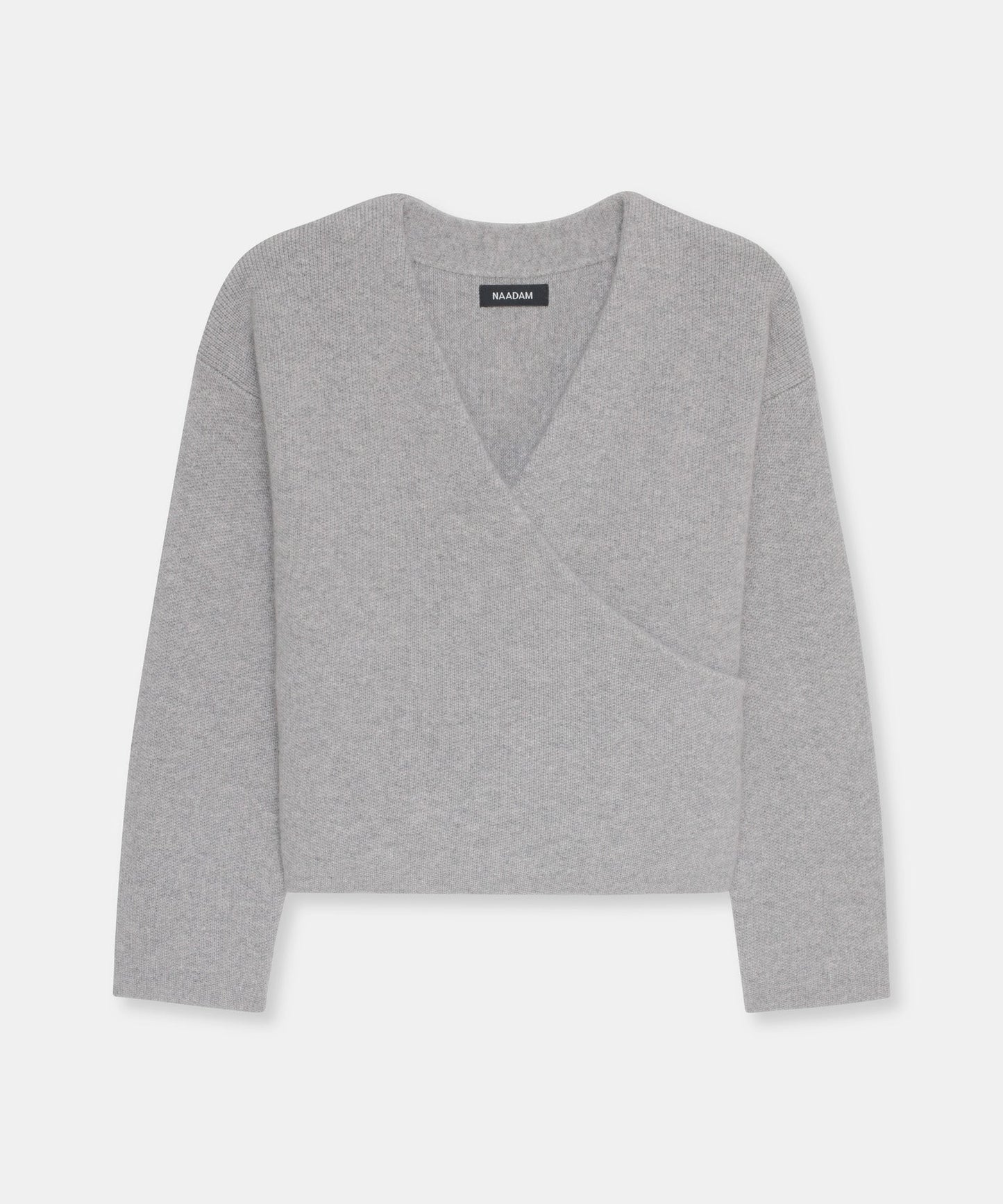 Super Luxe Cashmere Crossover Sweater